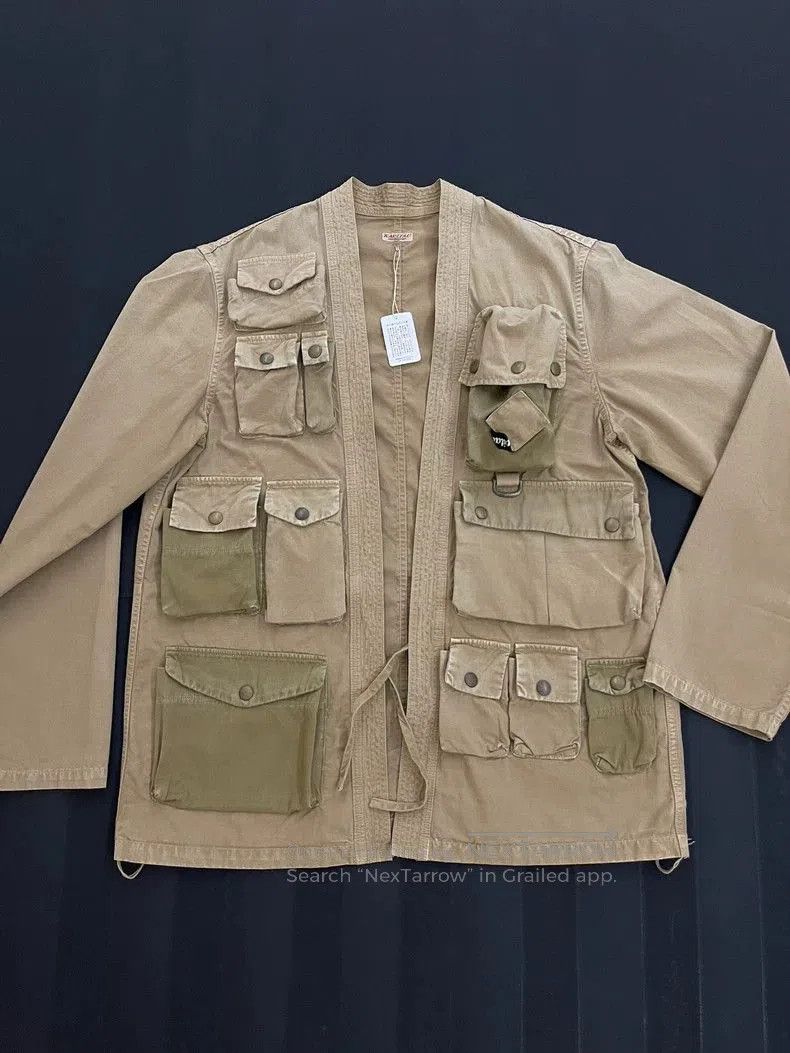 Kapital KAPITAL Functional Fishing Jacket Coat. Size US XL / EU 56 / 4 - 4 Thumbnail