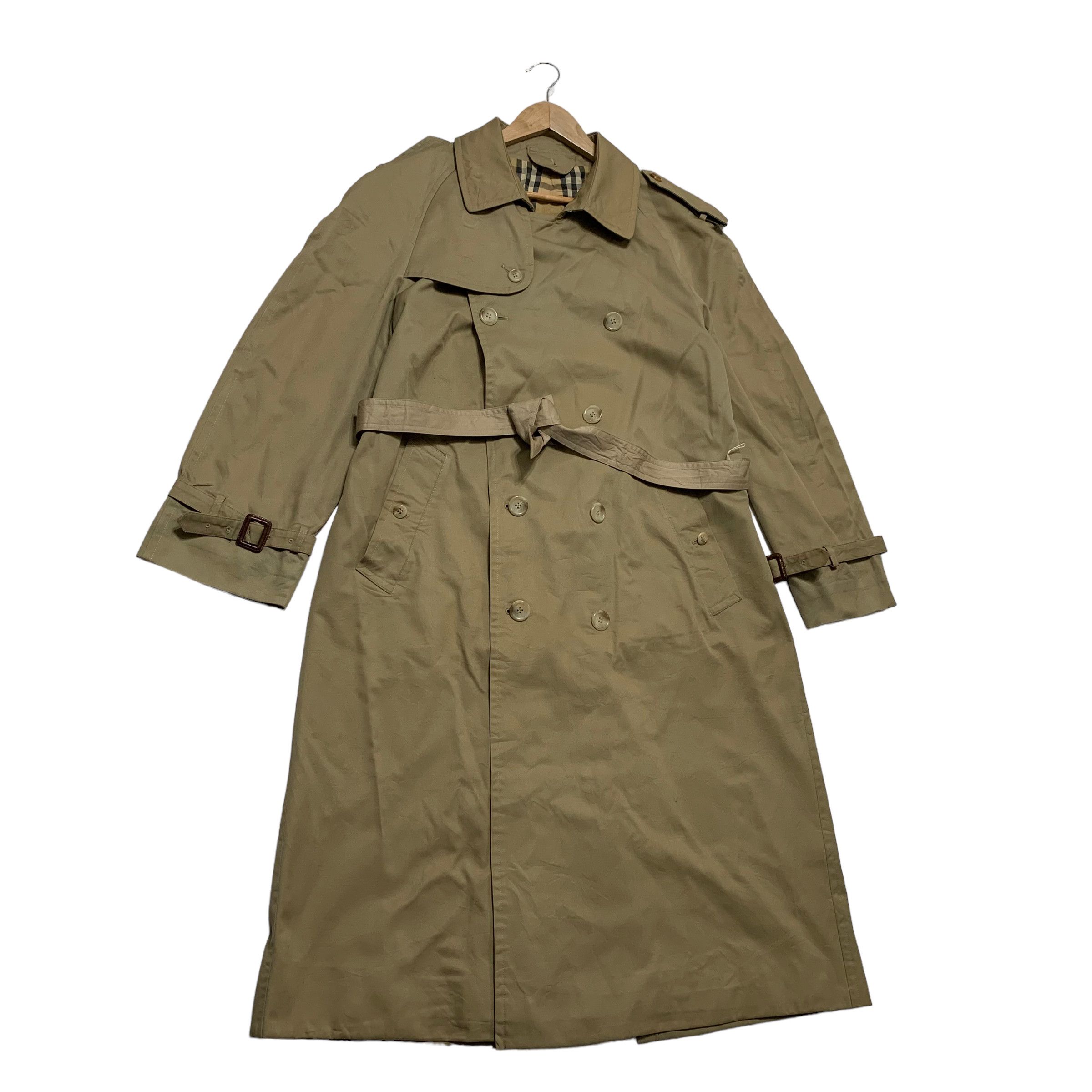 Burberry Burberrys Double Breast Nova Check Trench Coat Size US S / EU 44-46 / 1 - 4 Thumbnail