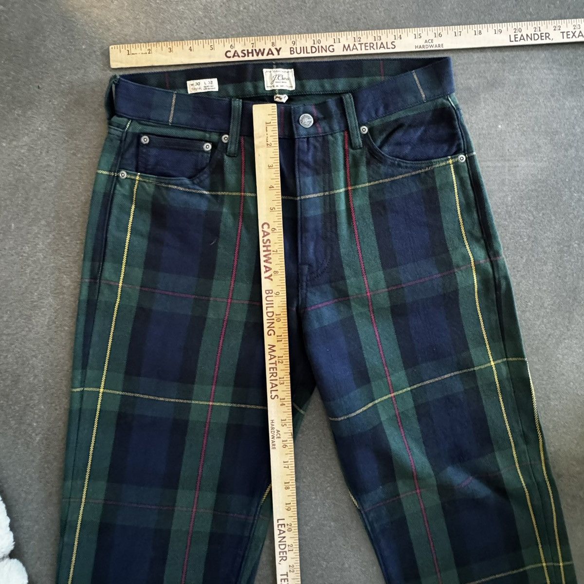 J.Crew Mens J.crew green plaid pants Size US 30 / EU 46 - 5 Thumbnail