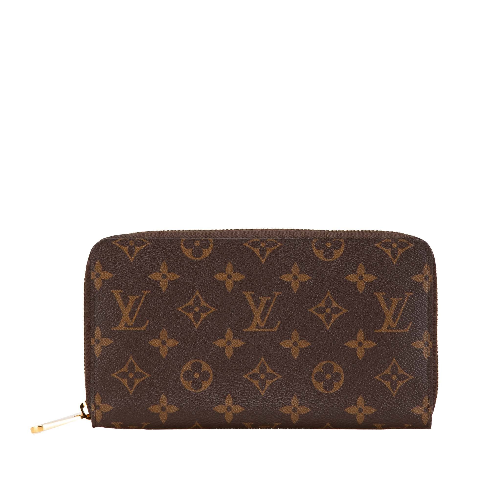 Louis Vuitton Louis Vuitton Monogram Zippy Organizer Wallet Brown Size ONE SIZE - 1 Thumbnail