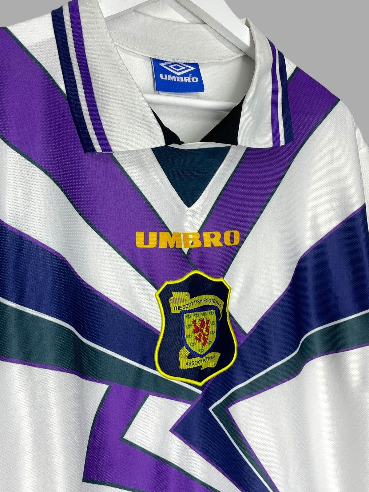 Umbro National Team Scotland Umbro 1994 Vintage Soccer Jersey Size US M / EU 48-50 / 2 - 3 Thumbnail
