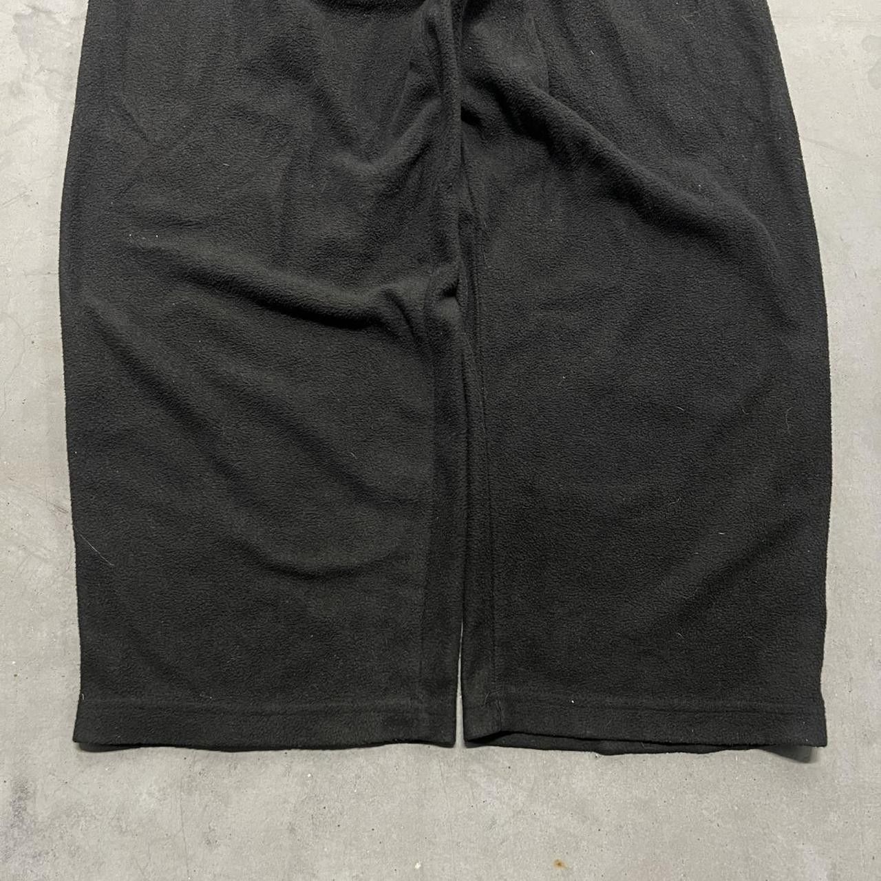 Japanese Brand × Vintage Vintage Y2K Baggy Black WideLeg Sweatpants! Size US 40 / EU 56 - 5 Thumbnail