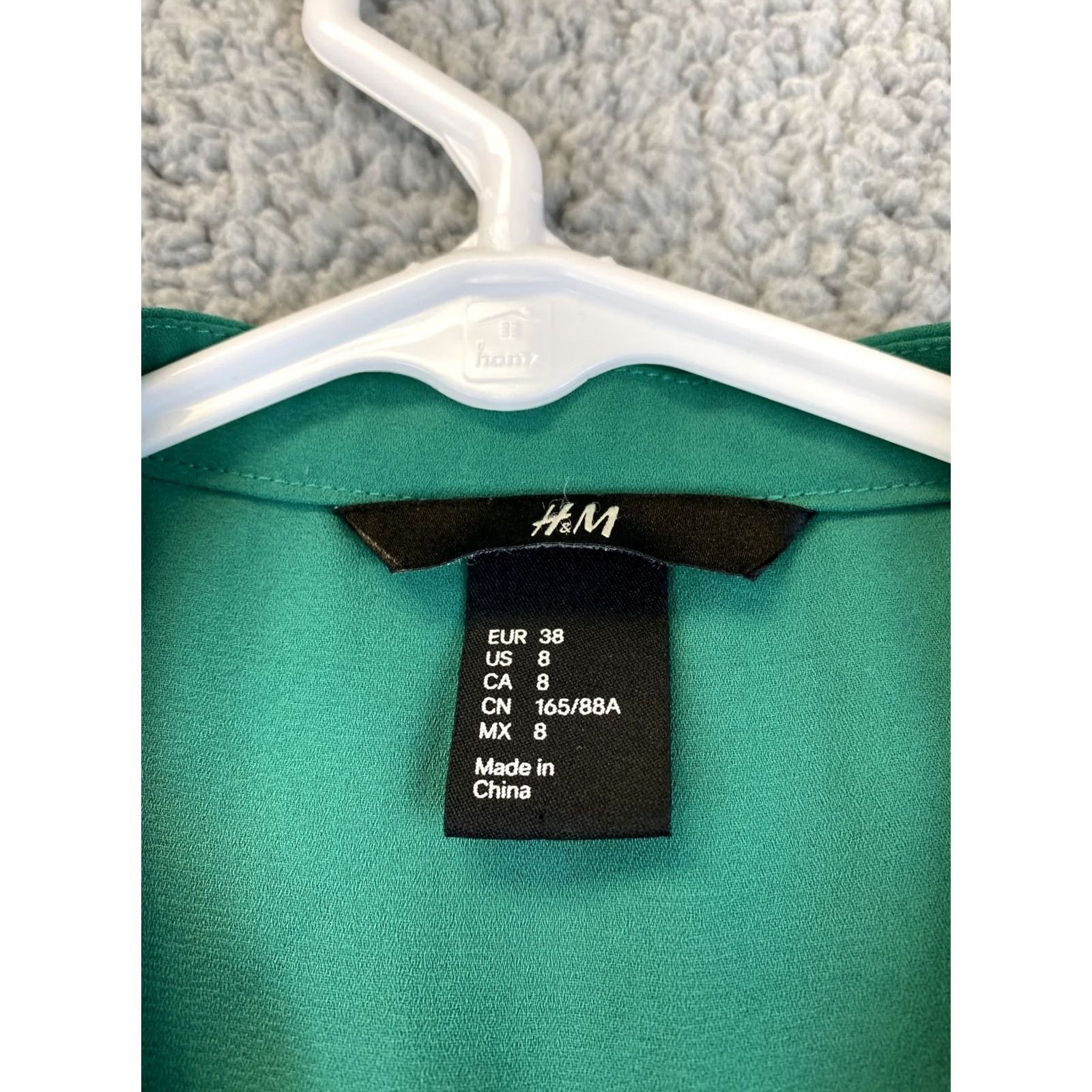 H&M H&M Women's Blouse Shirt Green Sleeveless Tank Knit Round Neck Casual Loose Regular Size 8 Everyday Top Boys Girls Mens Womens Size M / US 6-8 / IT 42-44 - 3 Thumbnail