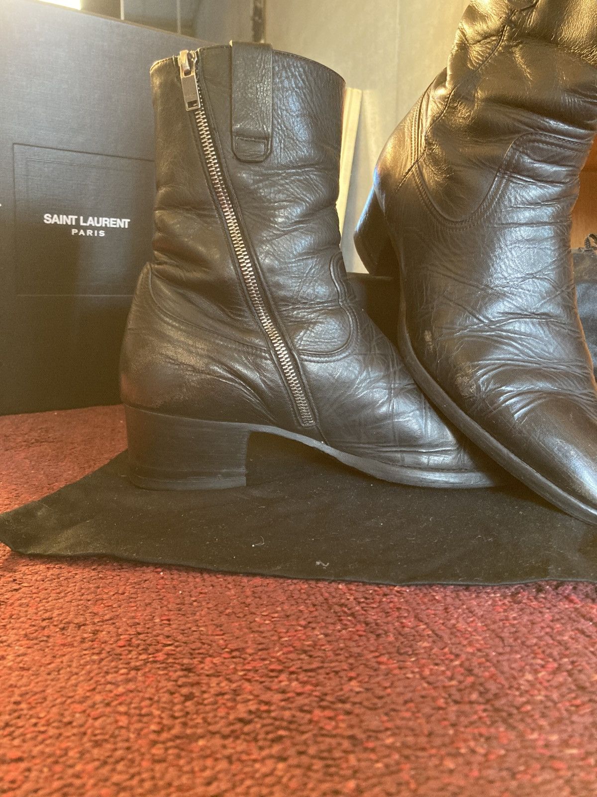 Saint Laurent Paris Saint laurent fw 16 boots Size US 11 / EU 44 - 10 Thumbnail