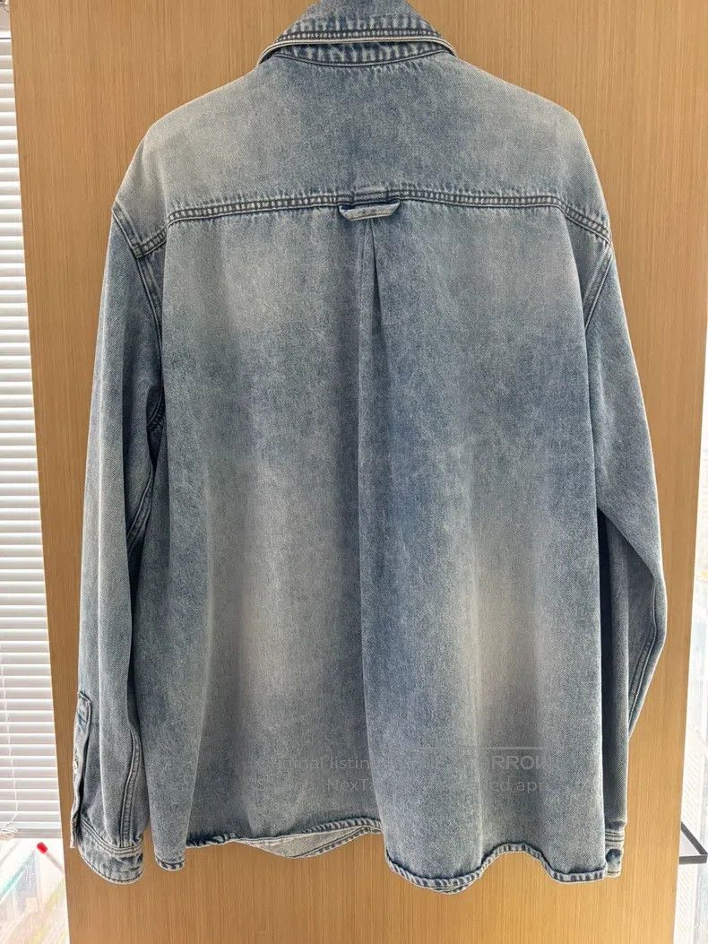 Y/Project Y/Project Asymmetrical button blue denim shirt jacket Size US XL / EU 56 / 4 - 2 Thumbnail