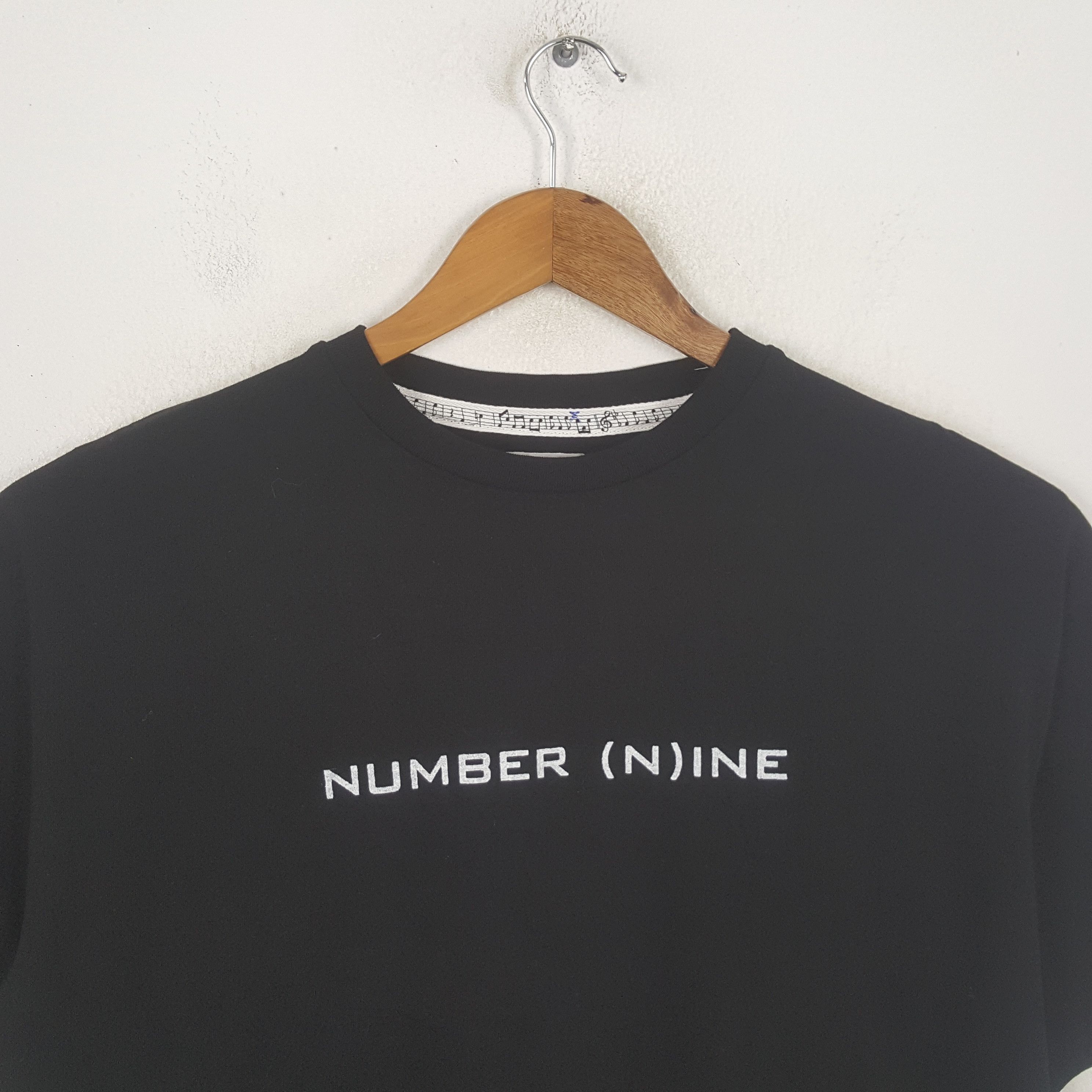 Number (N)ine Vintage Number Nine Japanese Fashion Brand T-shirt C294N37 Size US L / EU 52-54 / 3 - 2 Thumbnail