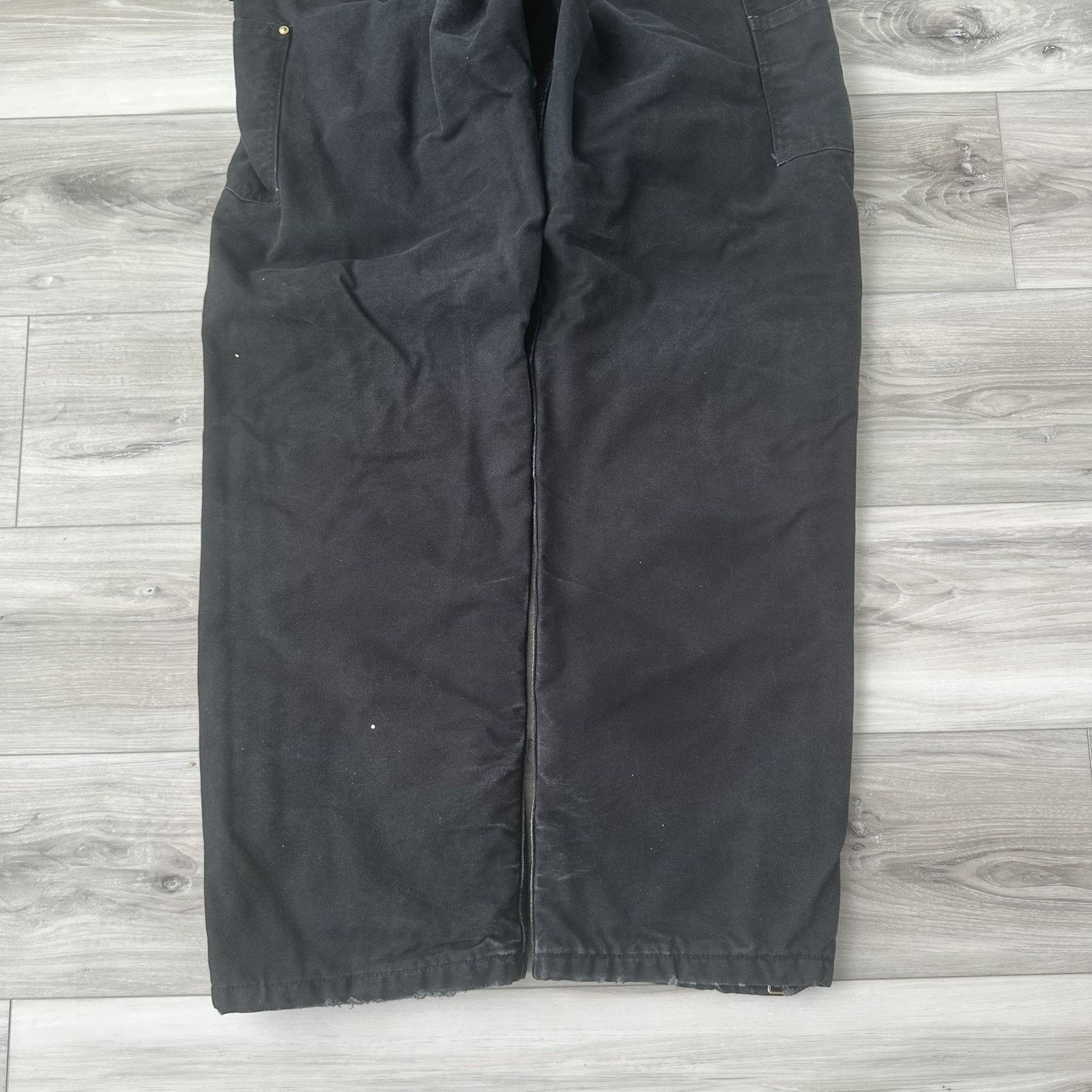 Carhartt VTG Carhartt Insulated Double Knee Overalls Mens 32x32 Black Size US L / EU 52-54 / 3 - 6 Thumbnail