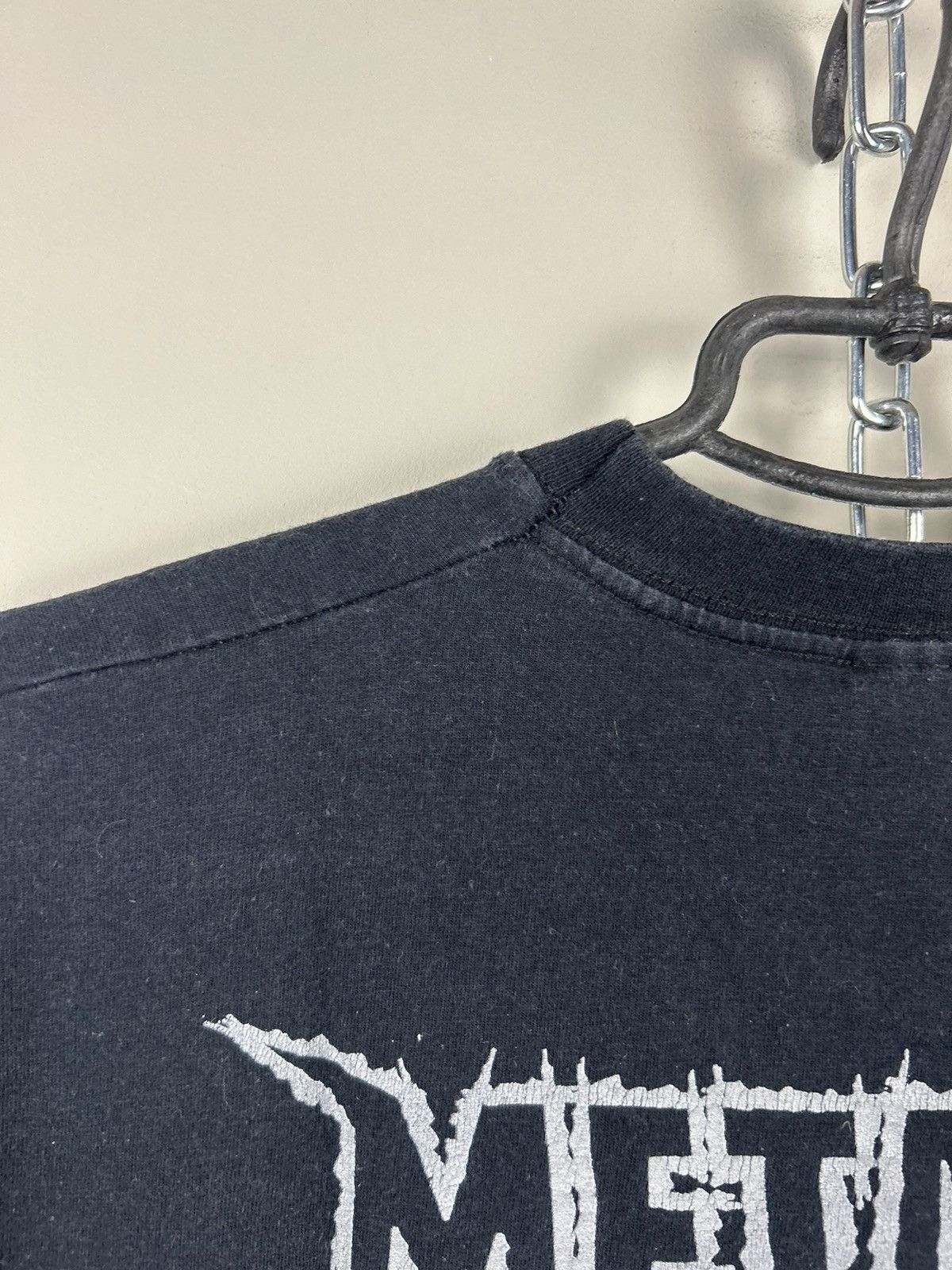 Band Tees Vtg 2004 Metallica Madly In Anger Concert Tour Black T-Shirt Size US M / EU 48-50 / 2 - 18 Thumbnail