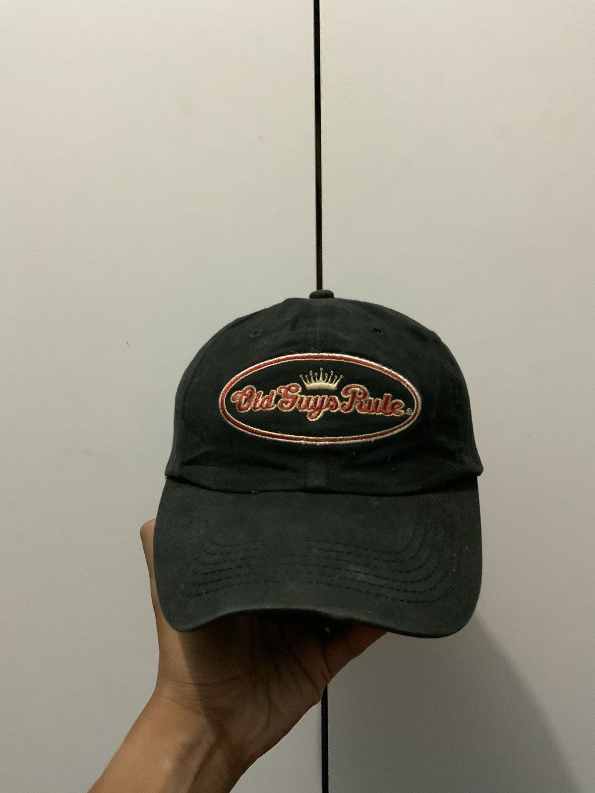 Hat Club Old Guys Rule Vintage Fade Patches Logo Hat Size ONE SIZE - 5 Thumbnail