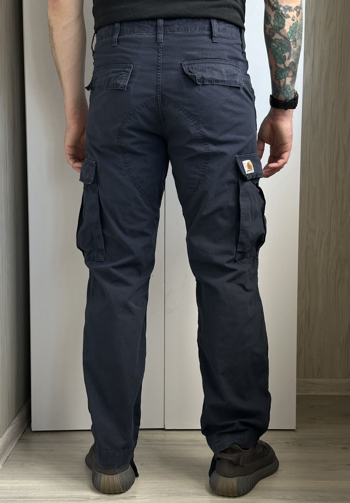 Carhartt Wip Vintage Carhartt WIP Regular Cargo Pants Ripstop Size 32/32 Size US 32 / EU 48 - 5 Thumbnail