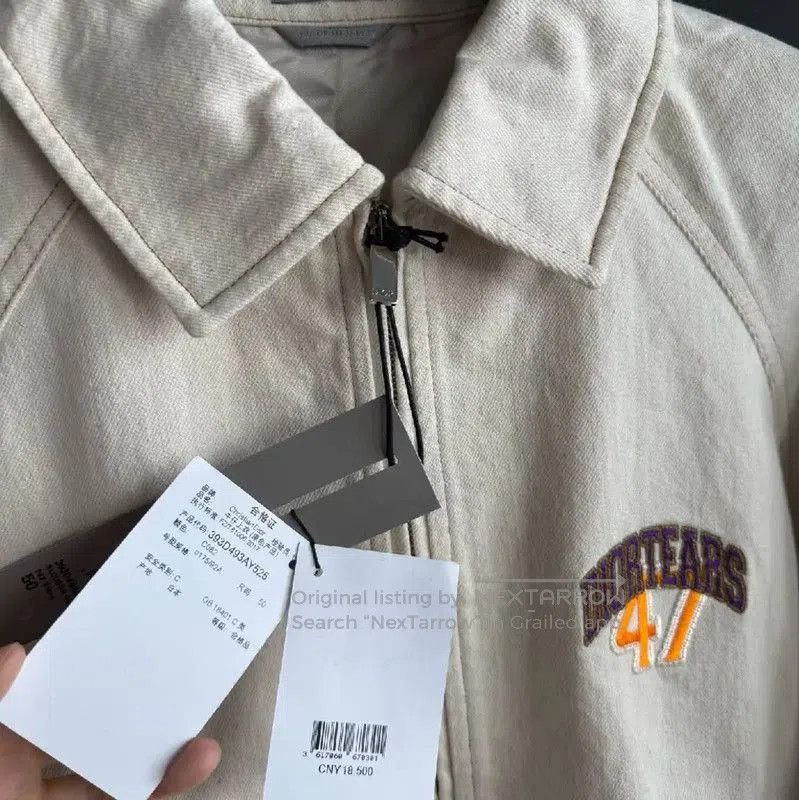 Dior Dior Cream Cotton Men's Jacket . Size US L / EU 52-54 / 3 - 3 Thumbnail