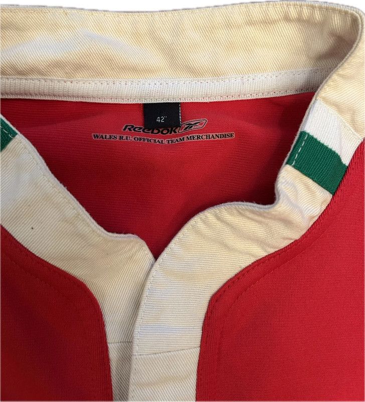 Reebok × Vintage Longsleeve Reebok Wales WRU Cymru Size US L / EU 52-54 / 3 - 7 Thumbnail