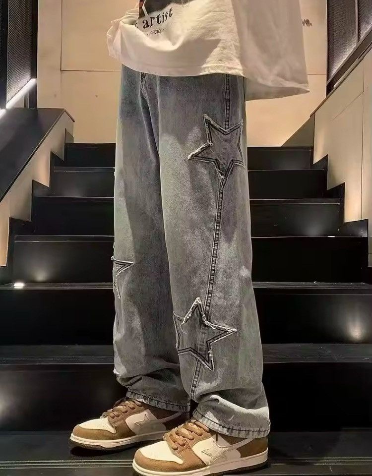 Japanese Brand Star Denim Pant Size US 35 - 7 Thumbnail