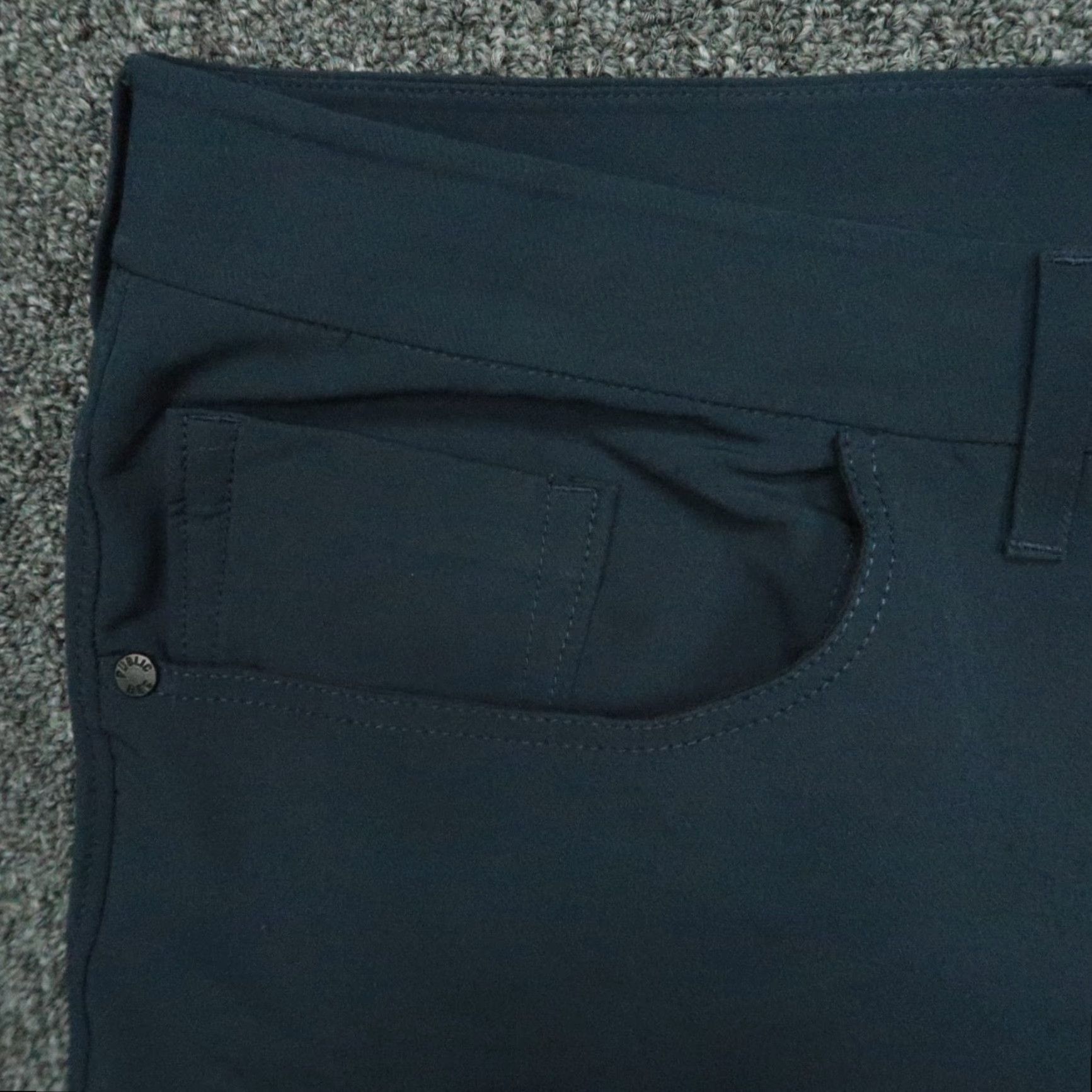 Vintage Public Rec Pants Mens 44x32 5 Pocket Dealmaker Blue Polyester Spandex Regular 4 4 4 4 4 4 4 4 Size US 44 / EU 60 - 3 Thumbnail