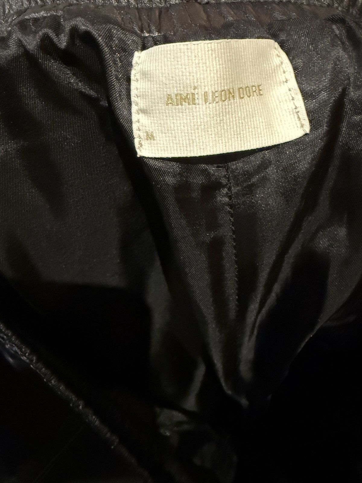 Aime Leon Dore Aime Leon Dore Leather Track Pant Size US 32 / EU 48 - 7 Thumbnail