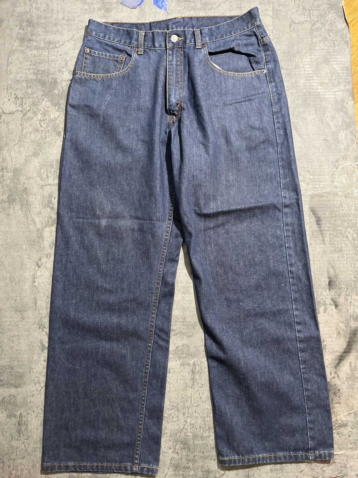 Levi's Vintage Clothing Vintage Levi’s 569 Loose Straight Fit Jeans Size US 34 / EU 50 - 1 Thumbnail