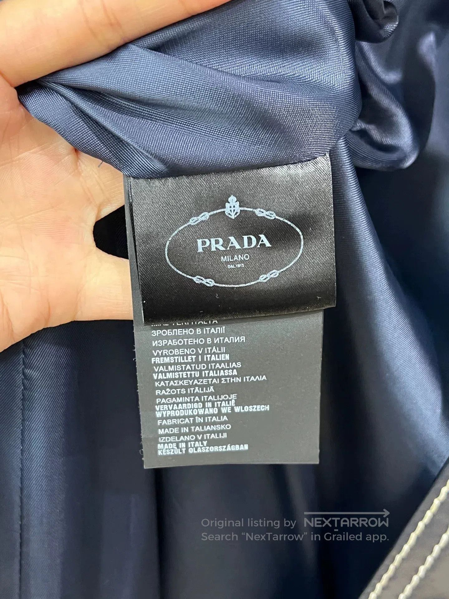 Prada Prada Runway Stitch Leather Trench. Size S / US 4 / IT 40 - 4 Thumbnail