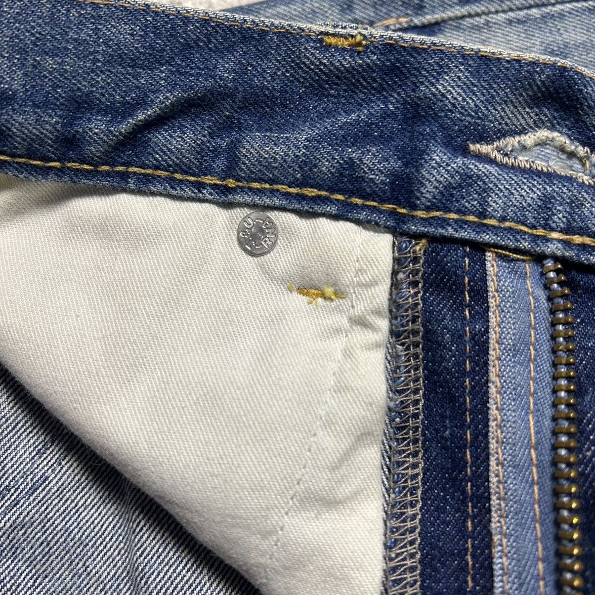 Japanese Brand RNA Crazy Distressed Bluewash Denim Pants Size US 30 / EU 46 - 14 Thumbnail