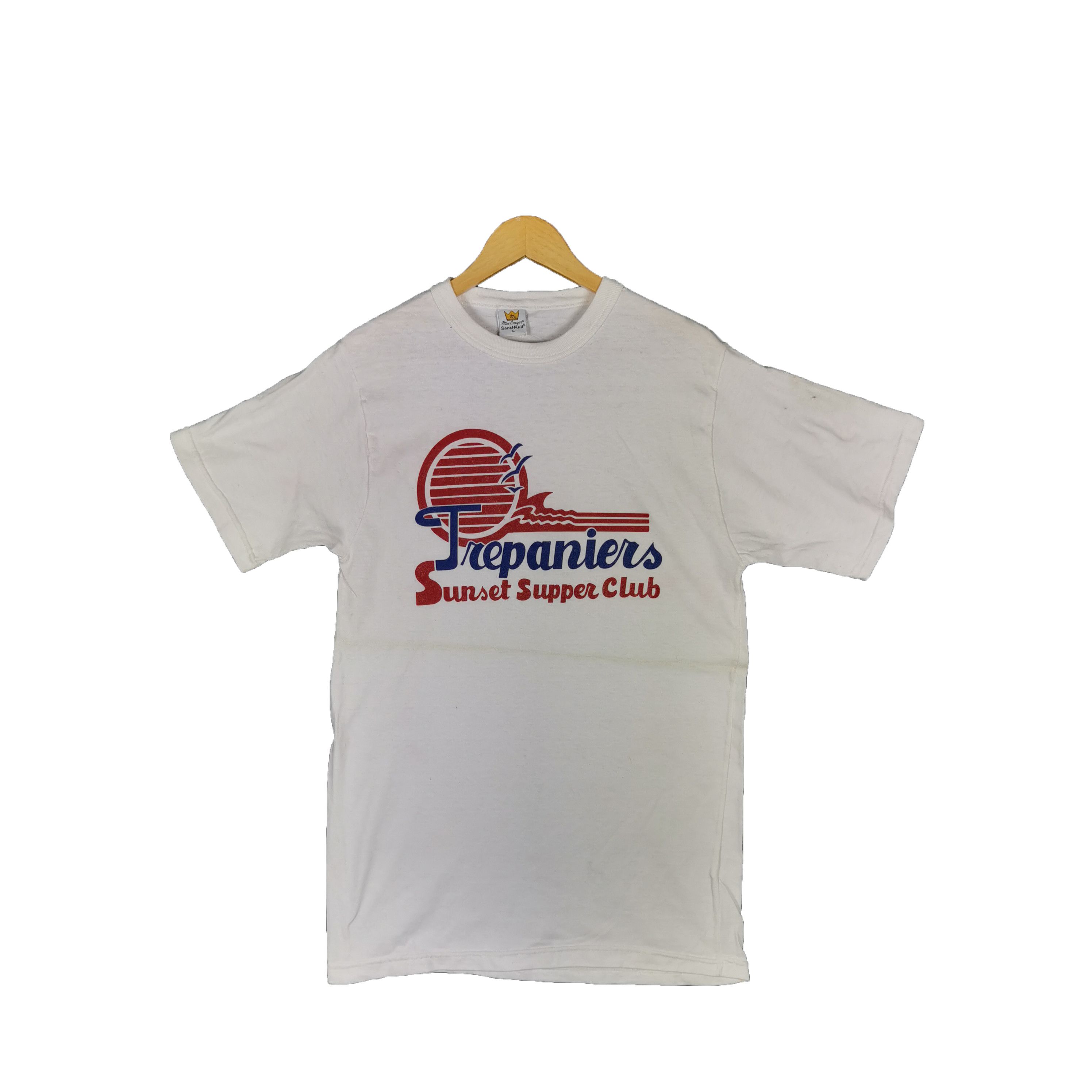Vintage Vintage 80s Trepaniers Sunset Supper Club T-Shirt Crewneck Size US M / EU 48-50 / 2 - 1 Thumbnail