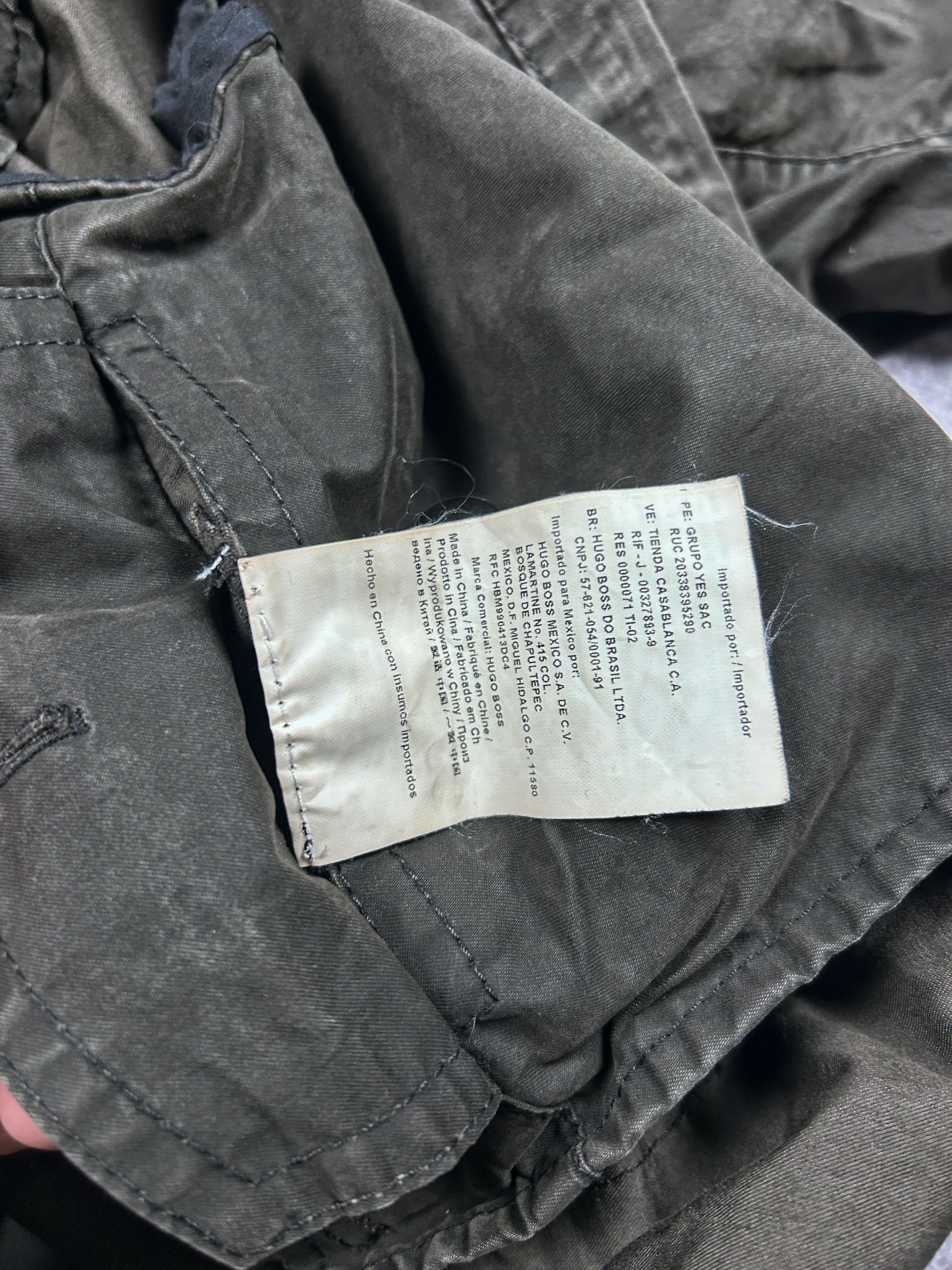 Hugo Boss VTG Avant Garde If Six Was Nine Style Cargo Jacket 90s Size US XL / EU 56 / 4 - 10 Thumbnail