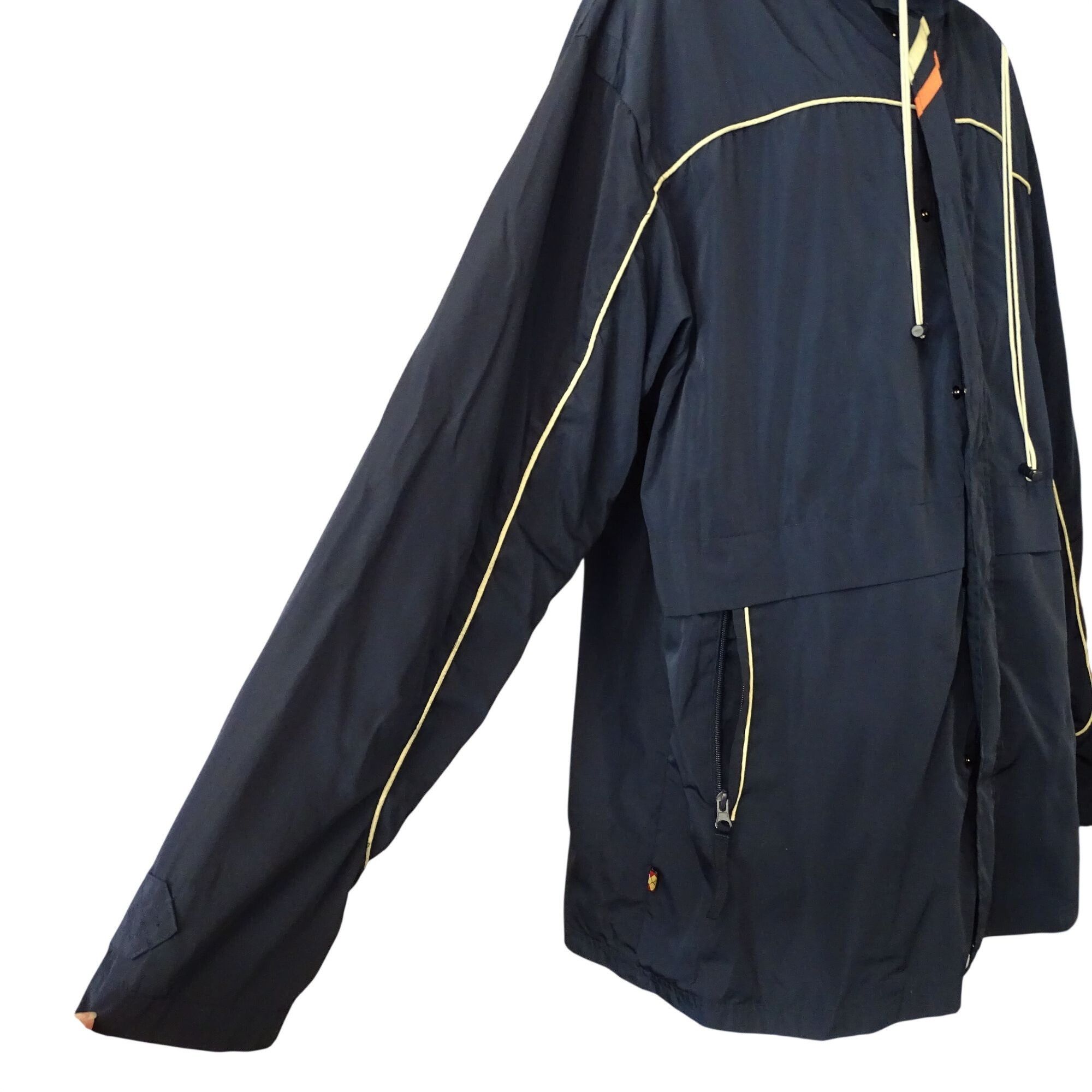 Other Vintage Russell Simmons Argyleculture Men Blue Hooded Jacket Size US XXL / EU 58 / 5 - 3 Thumbnail