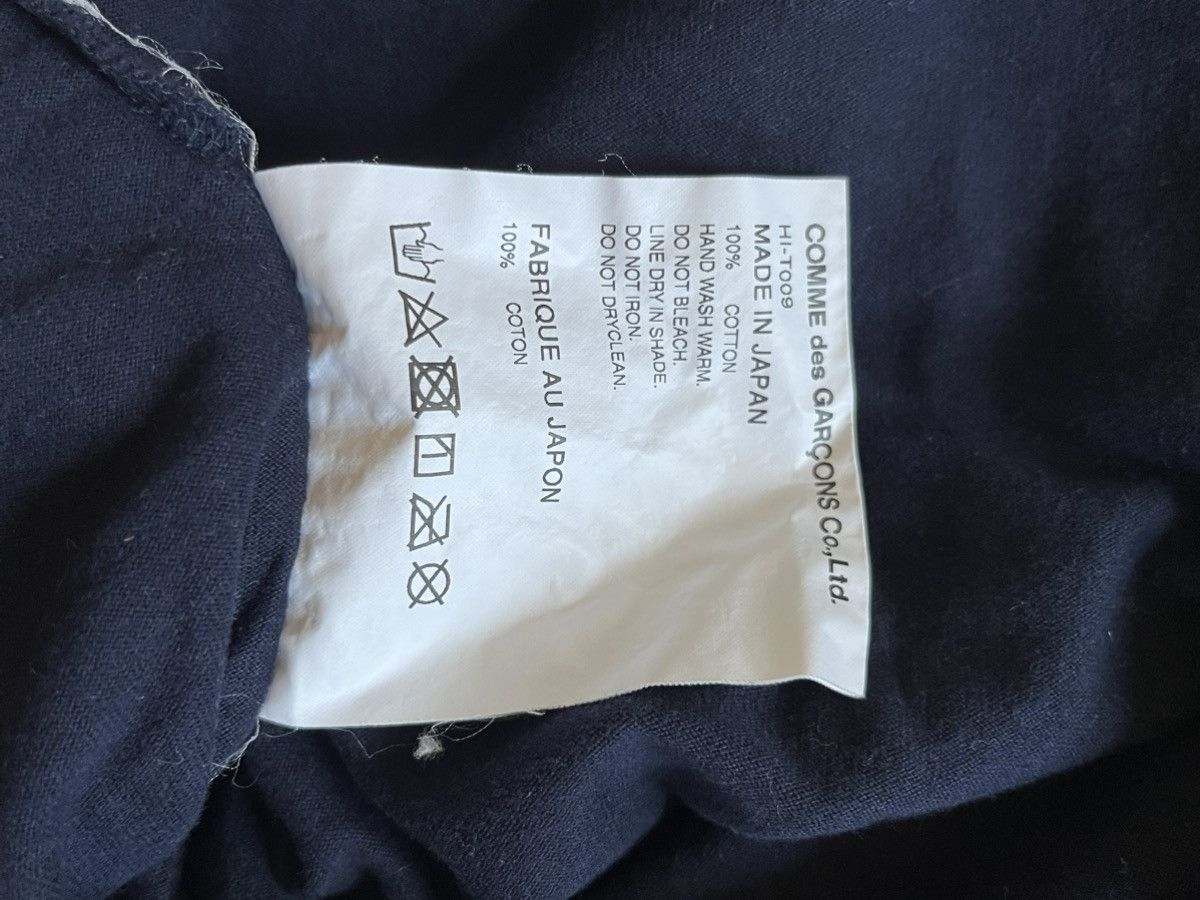 Comme des Garcons Homme CDG Homme mens navy core graphic tee (2021) Size US M / EU 48-50 / 2 - 5 Thumbnail