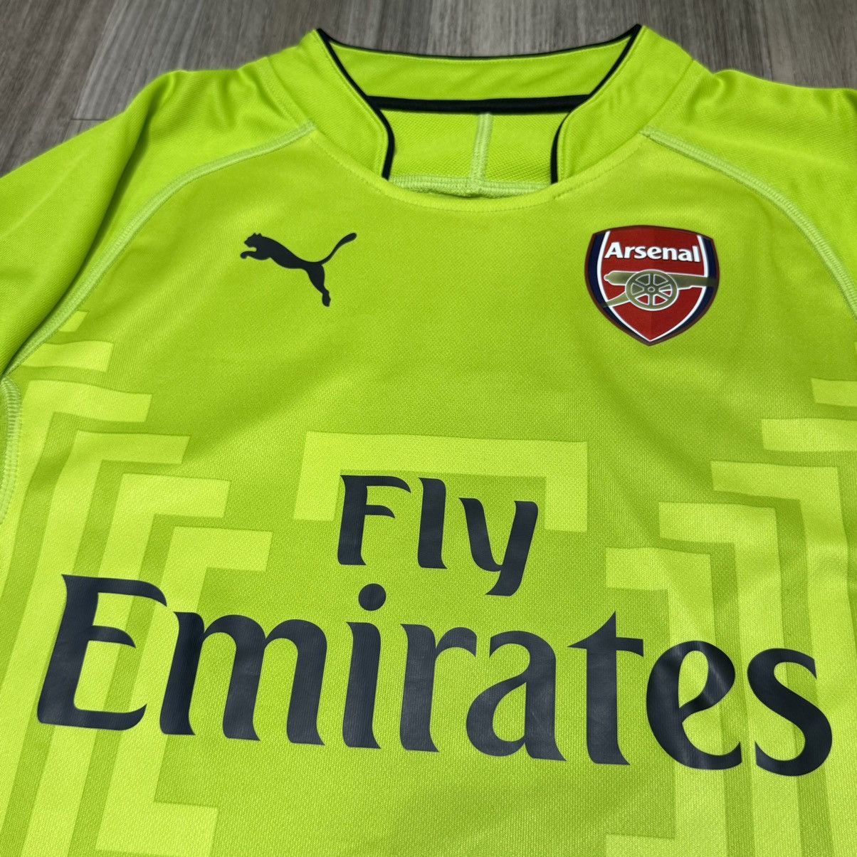 Puma Arsenal 14/15 gk shirt #1 Szczesny Size US S / EU 44-46 / 1 - 3 Thumbnail
