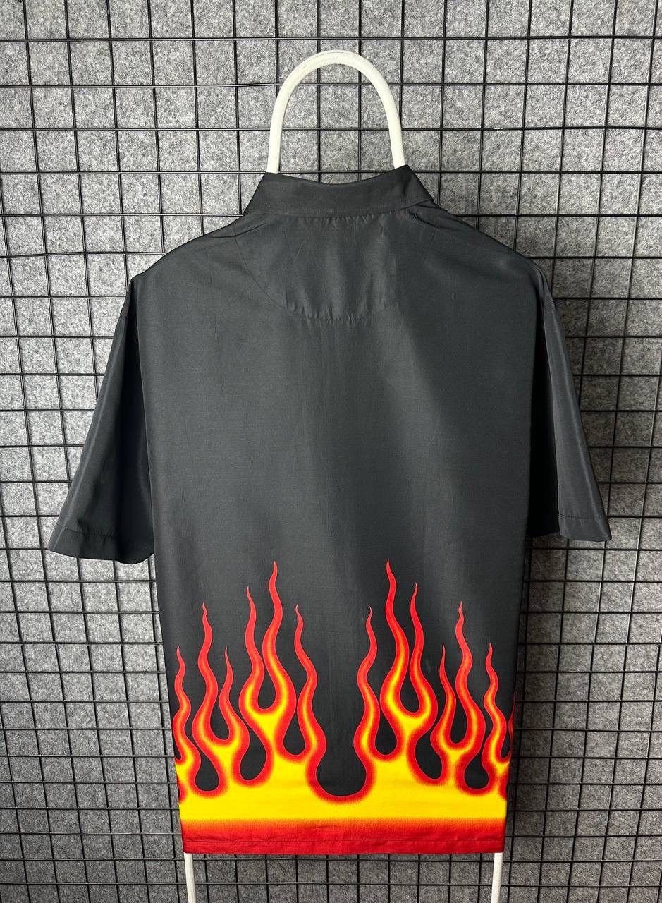 Other Hawaii shirt crazy fire printed size Small Size US S / EU 44-46 / 1 - 5 Thumbnail