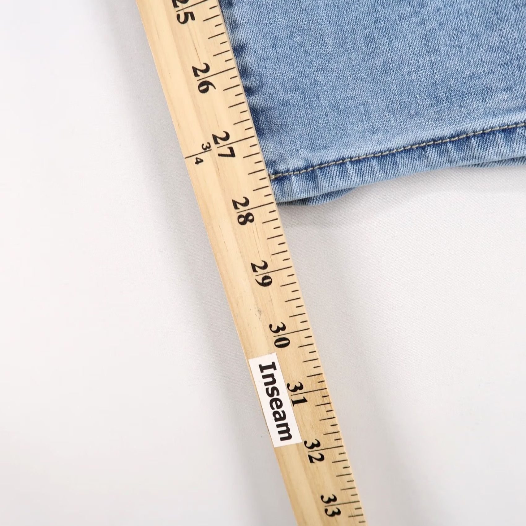 Hudson Hudson Womens Jeans Blue Size 10 Straight Leg Stretch Flap Pocket Double Button Size 32" / US 10 / IT 46 - 7 Thumbnail