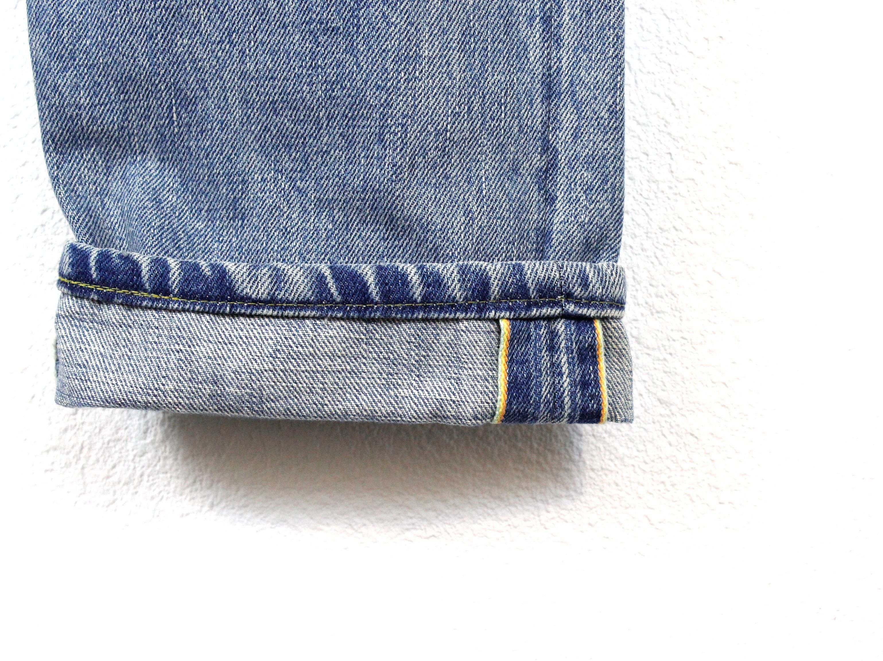 Edwin × Japanese Brand × Self Edge Edwin ESC33L Japan Rainbow Selvage Denim Jeans Pants 31 Size US 31 - 4 Thumbnail