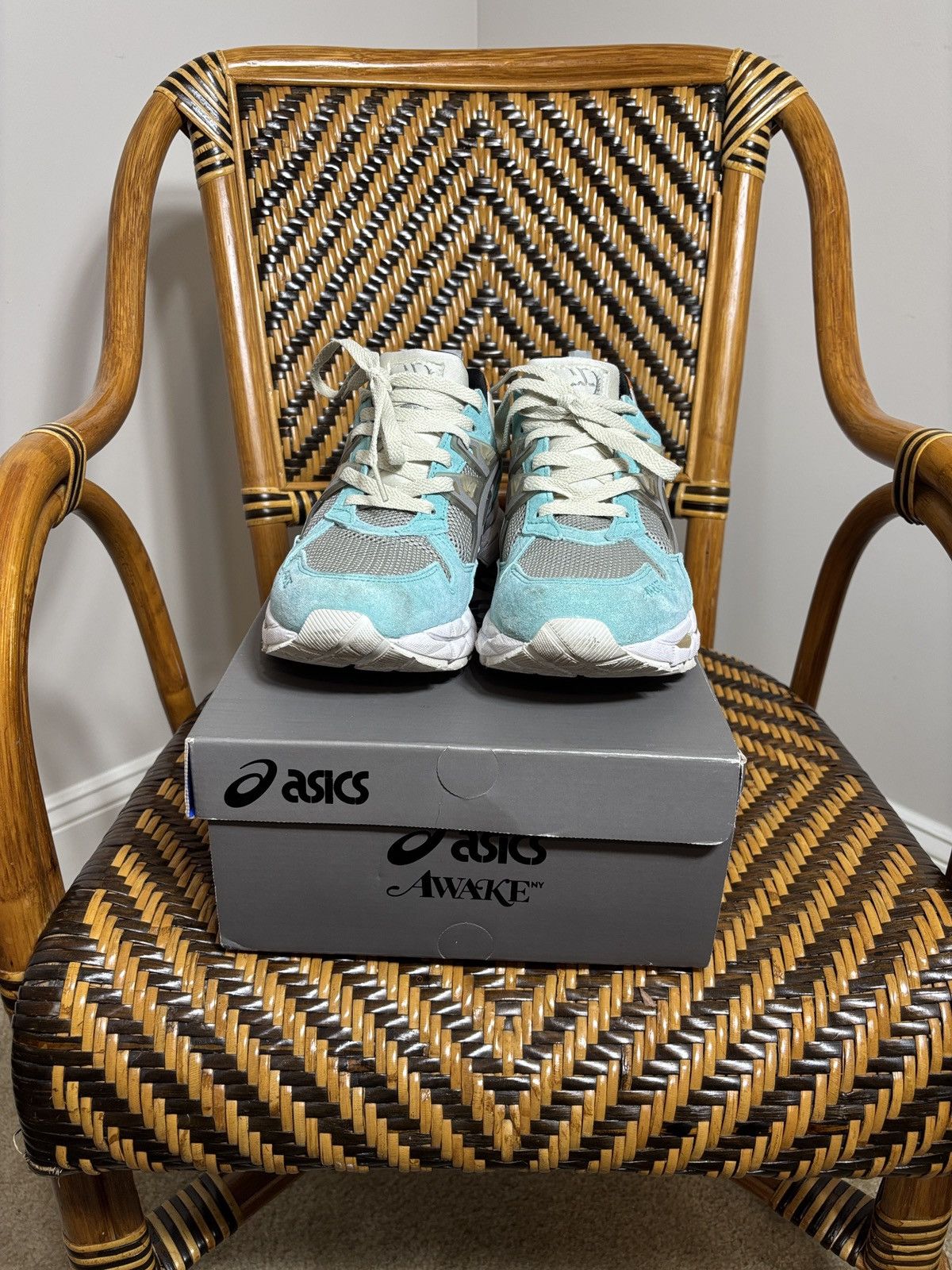 Asics × Awake NY ASICS Gel Kayano 21 Awake NY Aqua Size 9.5 Size US 9.5 / EU 42-43 - 2 Thumbnail