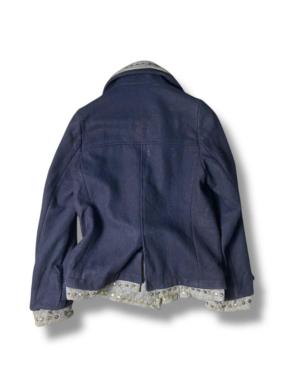 Japanese Brand × Seditionaries × Vintage UNGRID Japanese Brand Chesterfield Wool Coat (133) Size US M / EU 48-50 / 2 - 2 Thumbnail
