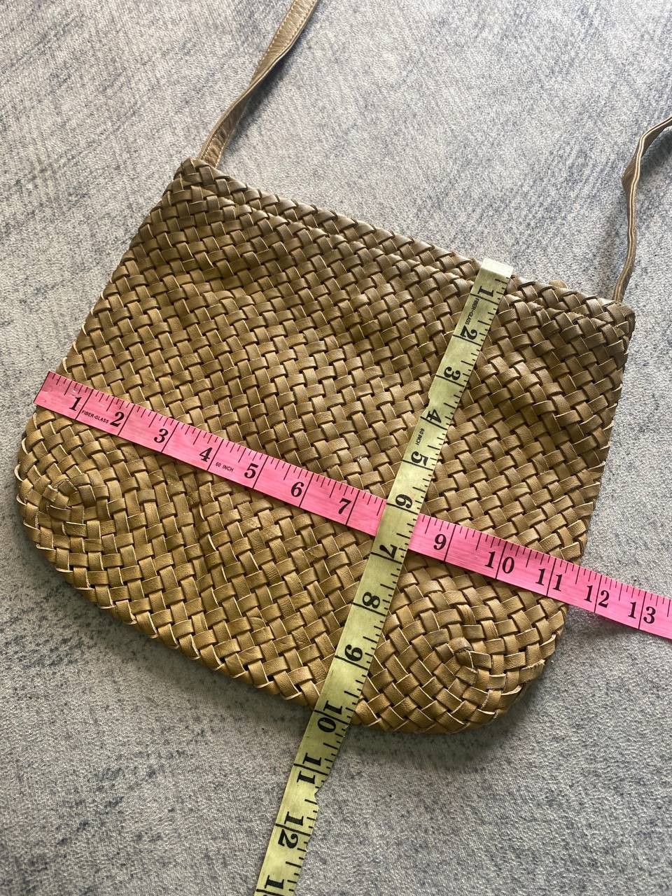 Leather × Vintage Leather Woven Shoulder Bag Size ONE SIZE - 11 Thumbnail