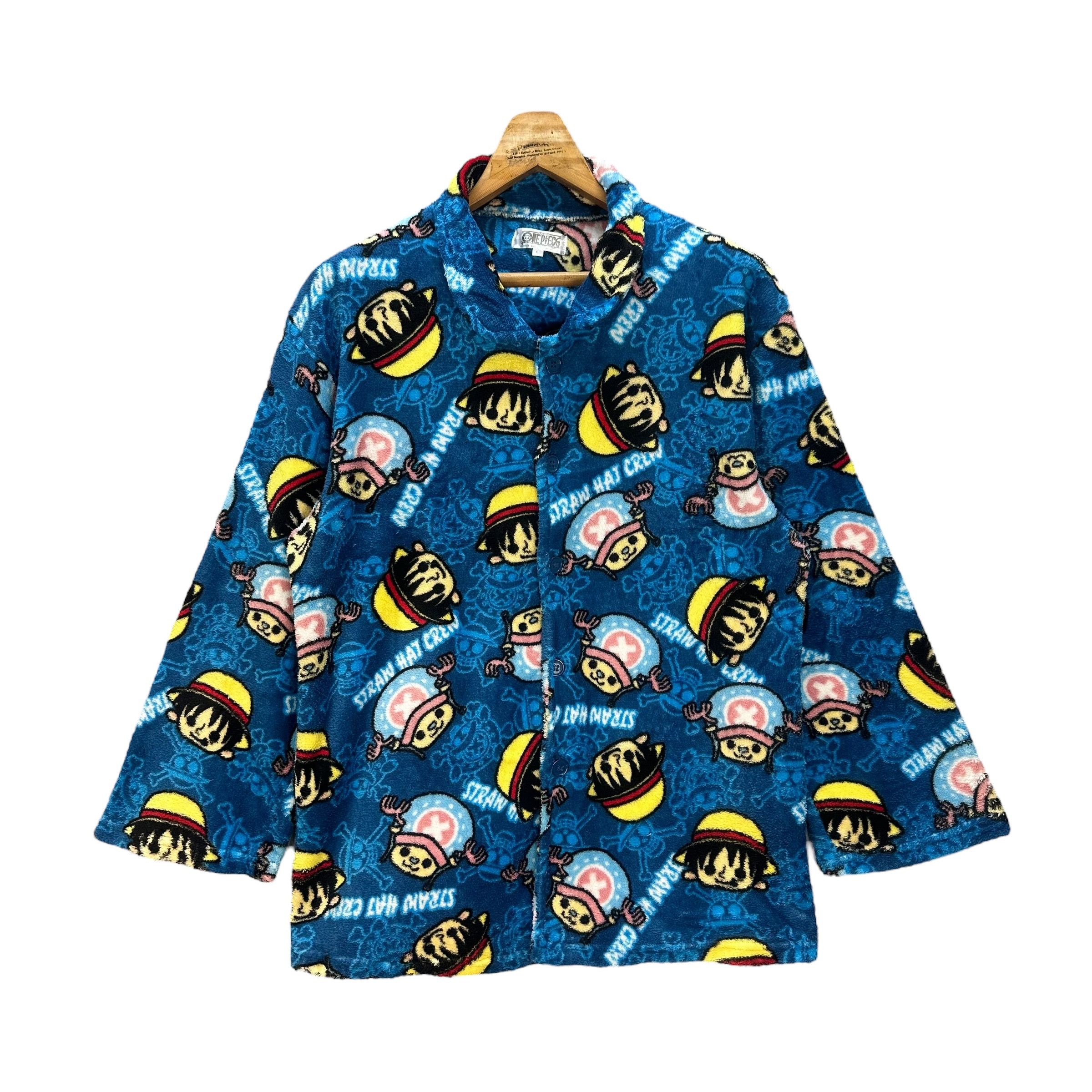One Piece ONE PIECE LUFFY & CHOPPER FULLPRINT ANIME FLEECE #8965-43 Size US L / EU 52-54 / 3 - 1 Thumbnail