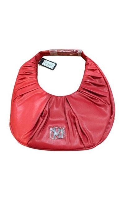 Badgley Mischka Badgley Mischka Vegan Leather Pleats Shoulder Bag Size ONE SIZE - 1 Thumbnail