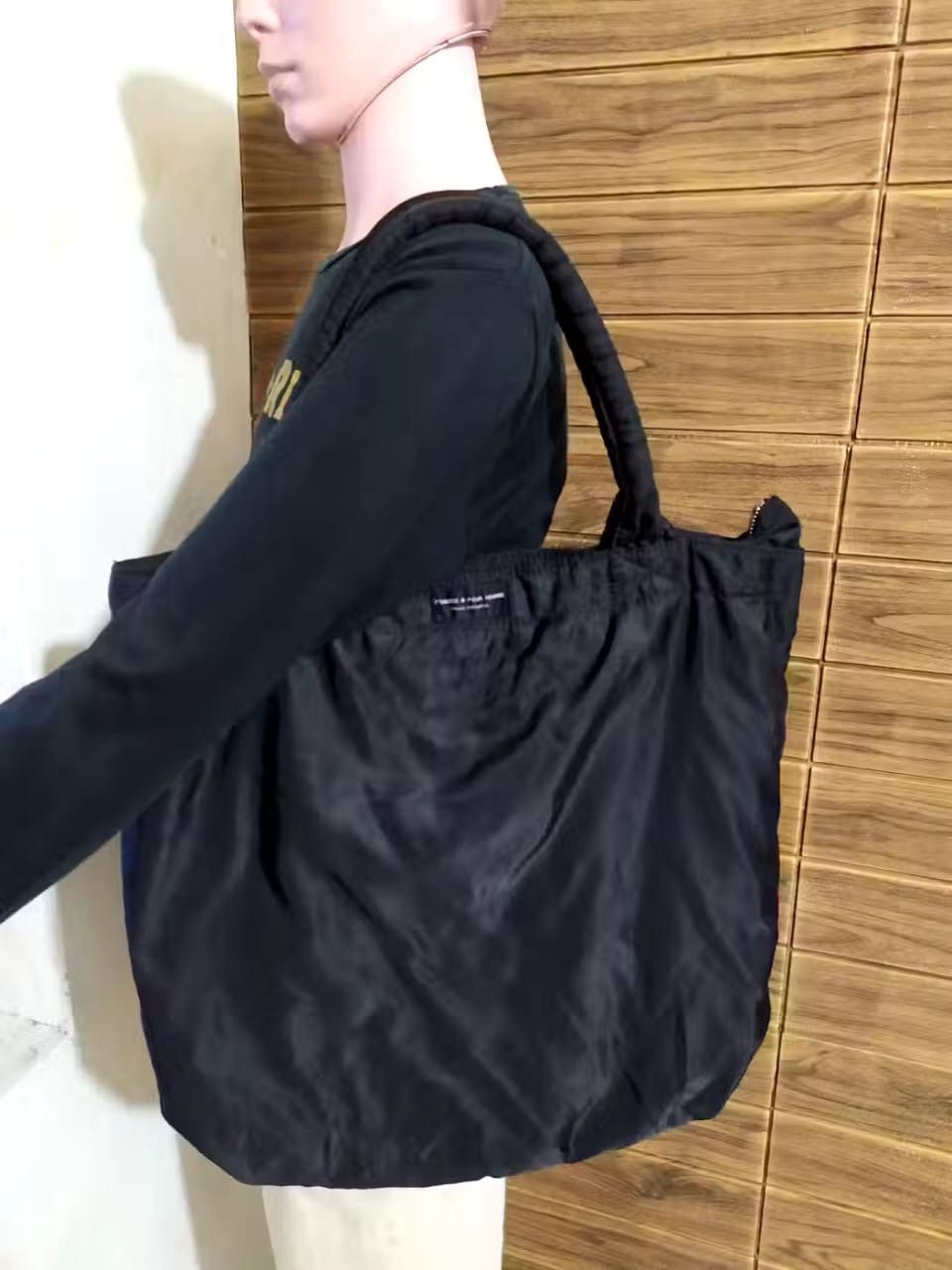 image of Ysaccs Pour Homme By Yohji Yamamoto Totebag in Black, Men's