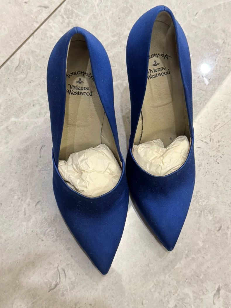 Vivienne Westwood Vivienne Westwood Clare Blue high heels Size US 6.5 / IT 36.5 - 2 Thumbnail
