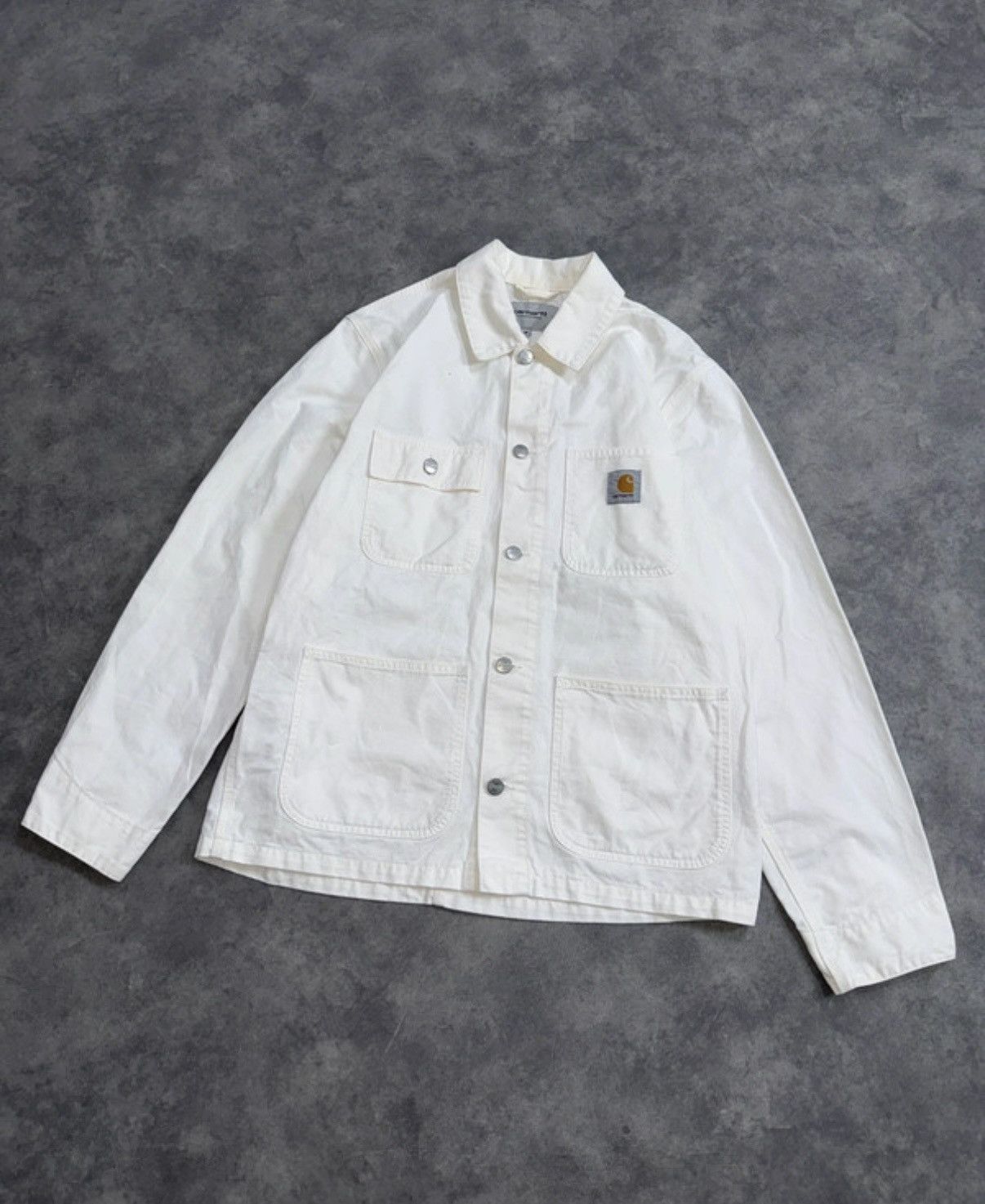 Carhartt Wip Michigan coat carhartt wip denim jacket workwear shirt Size US M / EU 48-50 / 2 - 1 Thumbnail