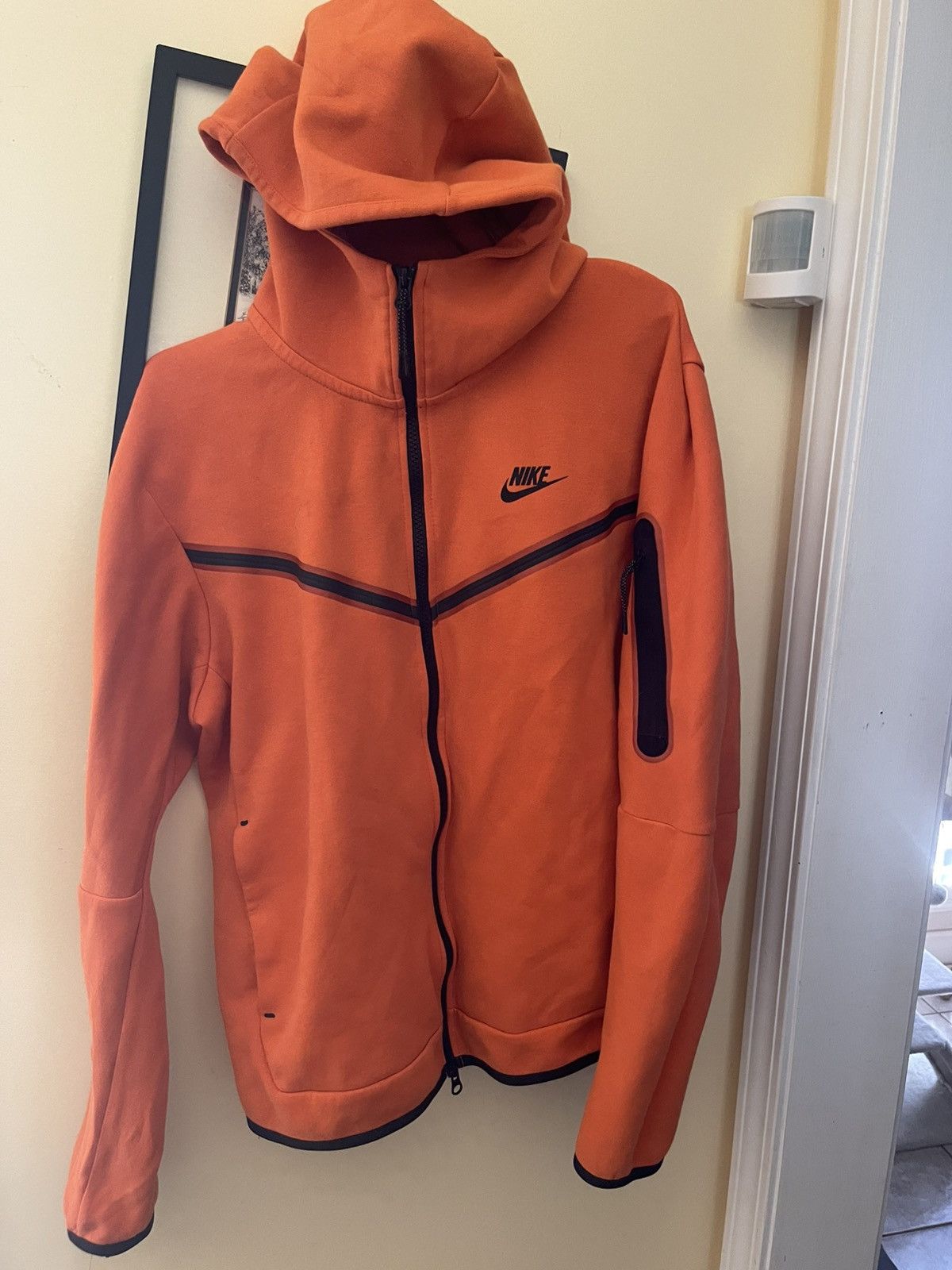 Nike Orange Nike Tech Zip Up Size US M / EU 48-50 / 2 - 1 Thumbnail