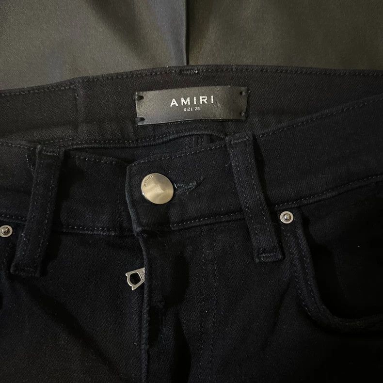 Amiri Amiri 16ssMX1 black leather jeans 2501-Nextarrow Size US 28 / EU 44 - 3 Thumbnail