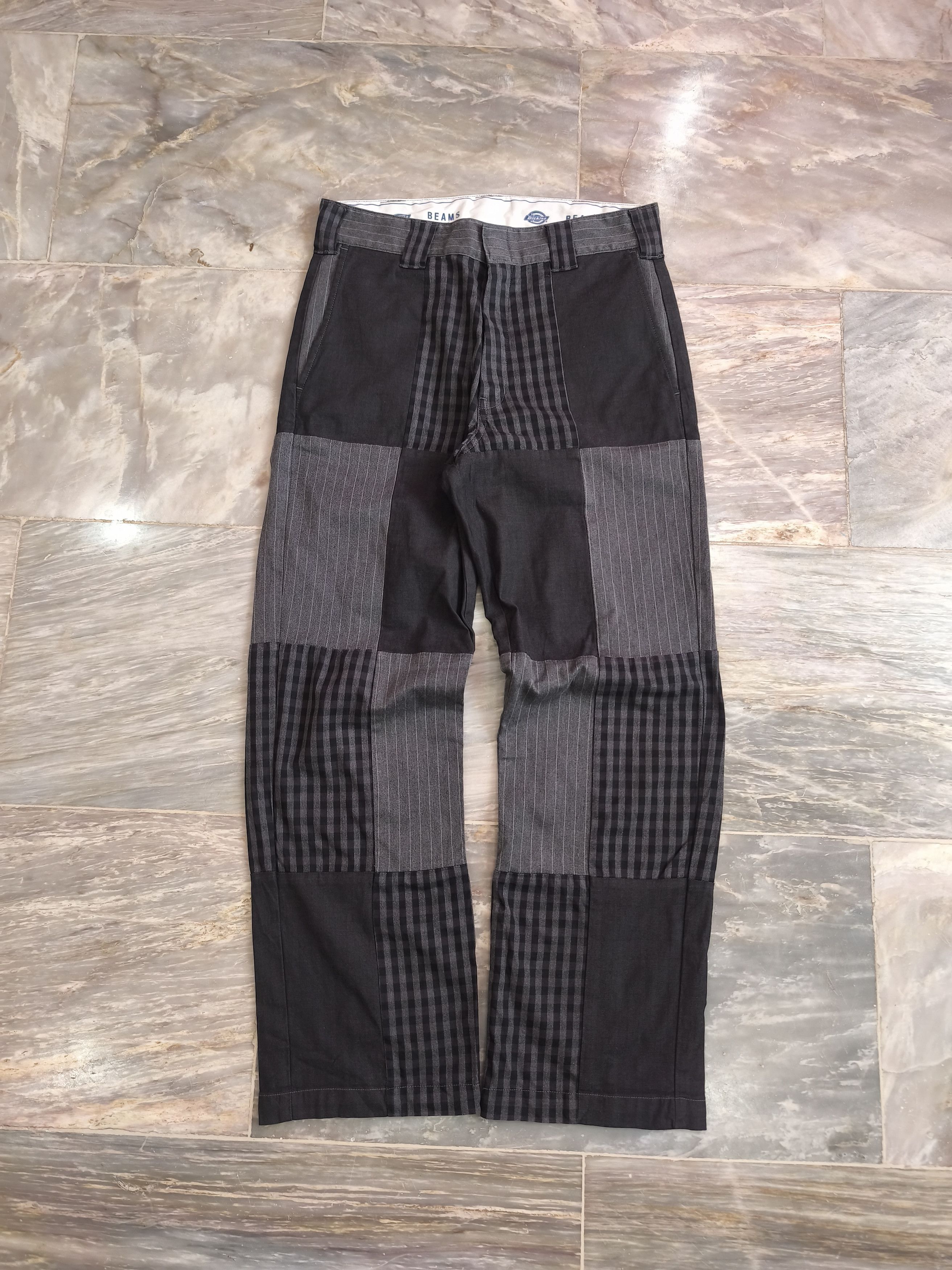 Beams Plus BEAMS × DICKIES Panel Check Pants Size US 30 / EU 46 - 1 Thumbnail