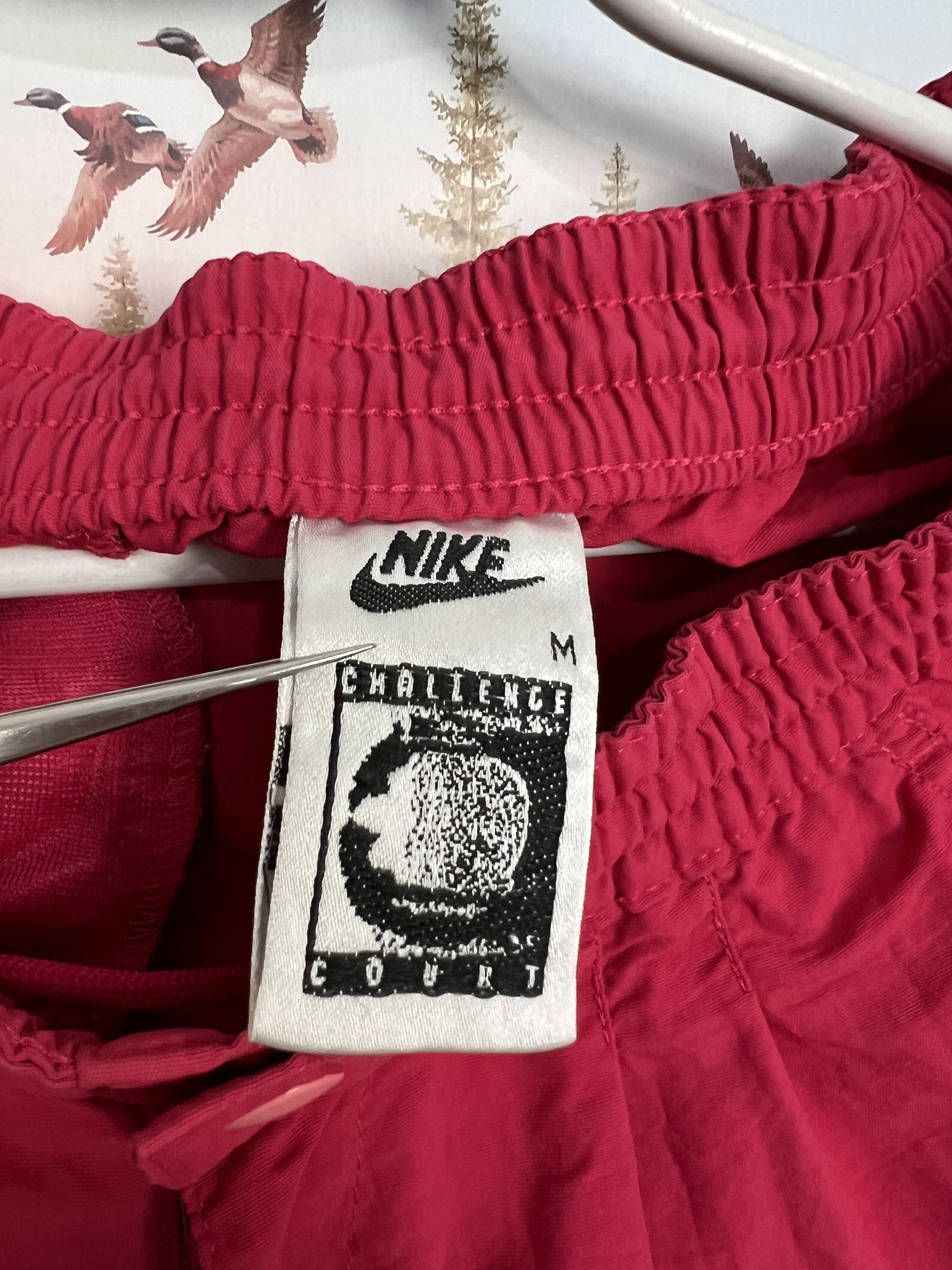 Nike Vintage 90's Nike Challenge Court Andre Agassi Shorts Tennis Size US 32 / EU 48 - 6 Thumbnail