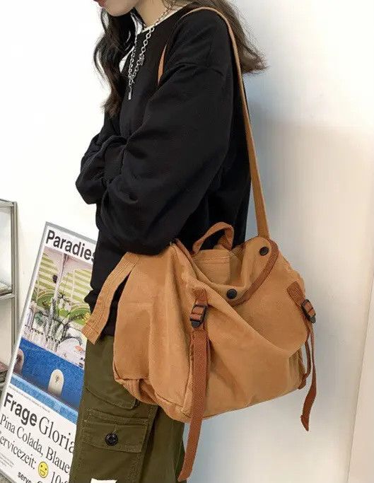 Japanese Brand × Vintage Utility grunge military messenger shoulder bag Size ONE SIZE - 4 Thumbnail