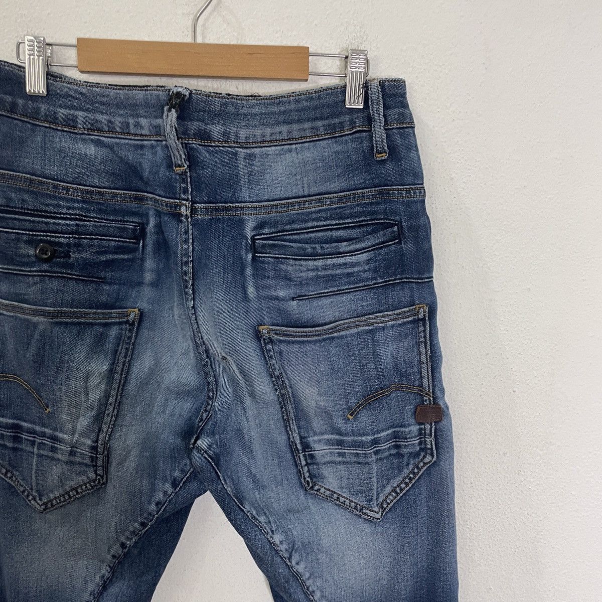 G-Star Vintage G-star Raw Denim Jeans Size US 30 / EU 46 - 9 Thumbnail