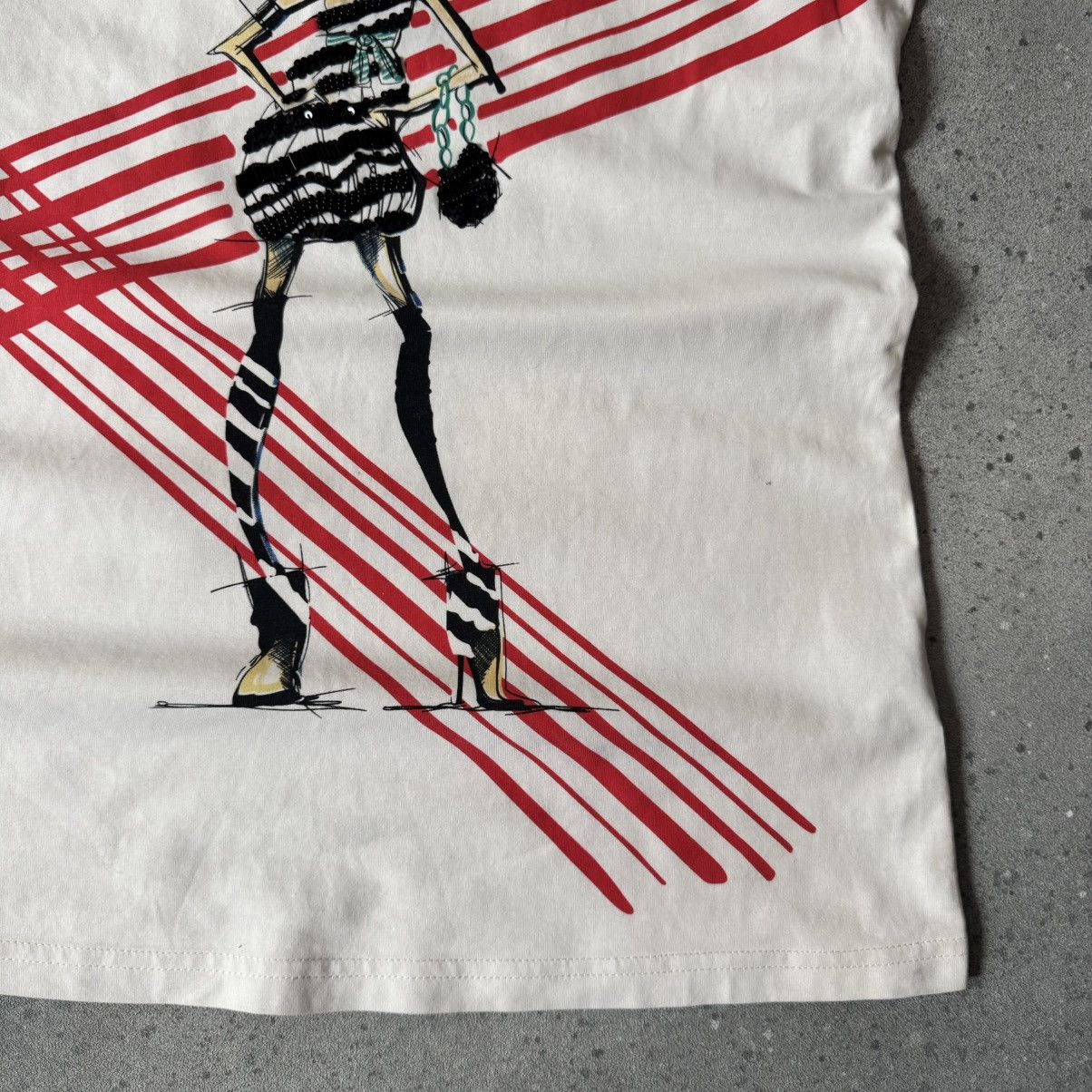 Hysteric Glamour Amazing Vintage Y2K Aesthetic Sexy Glamour T-Shirt Size M / US 6-8 / IT 42-44 - 7 Thumbnail