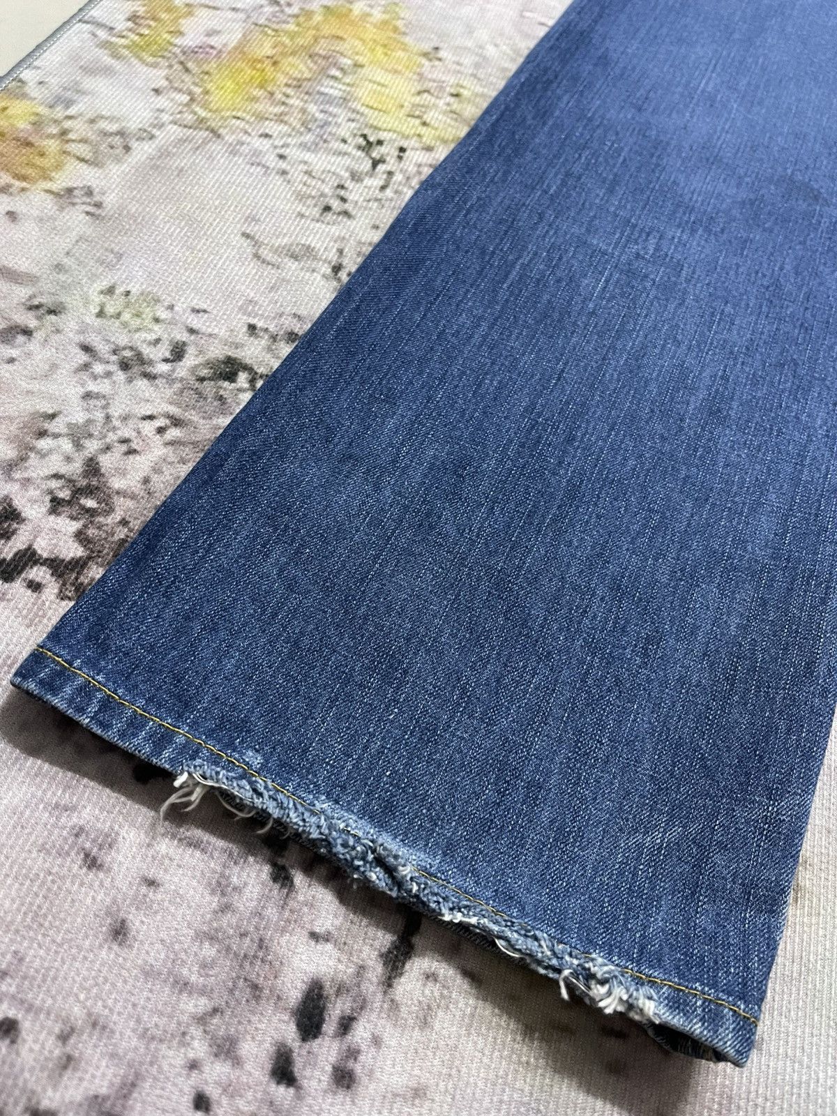 Japanese Brand Japanese Cune Embroidered Jeans Painted Size US 34 / EU 50 - 9 Thumbnail