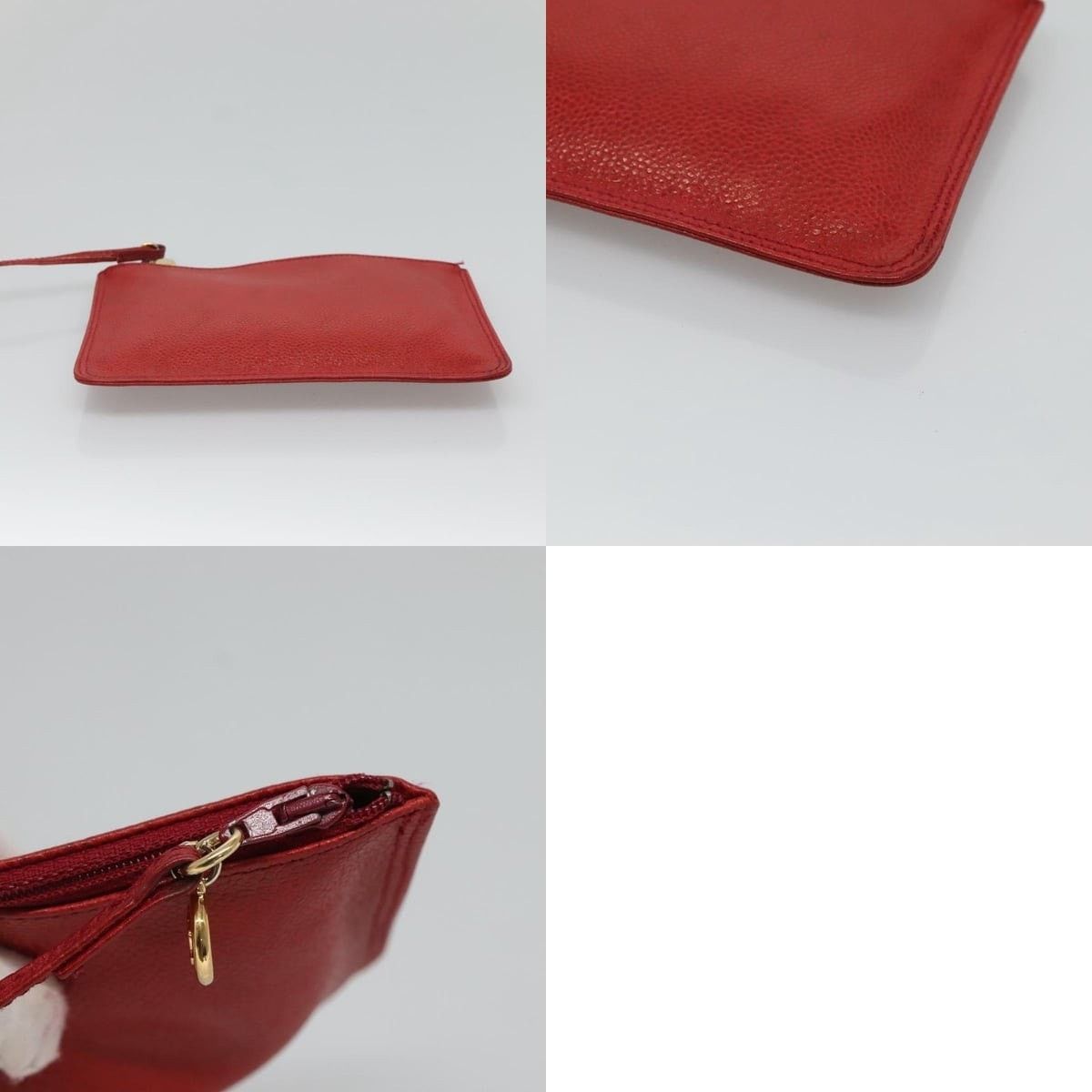 Chanel Chanel Caviar Skin Backpack Red Gold CC Size ONE SIZE - 8 Thumbnail