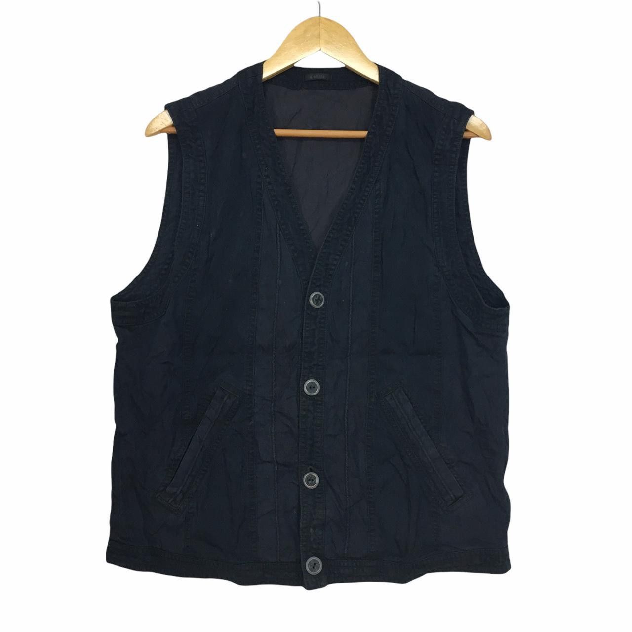 Vintage Vtg IL MESSE Button Vest Jacket Embroidery Size US M / EU 48-50 / 2 - 2 Thumbnail