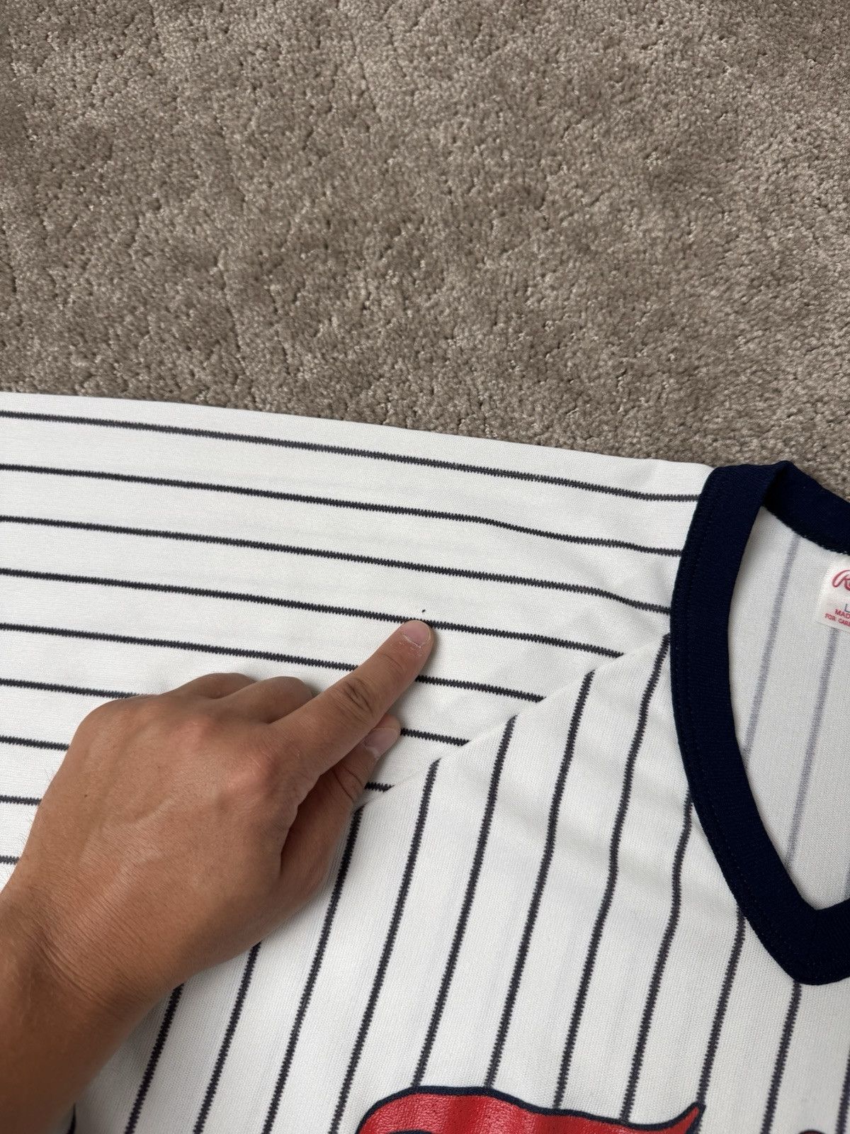MLB Vintage 80s Rawlings Minnesota Twins MLB Jersey, Sz M Size US M / EU 48-50 / 2 - 9 Thumbnail