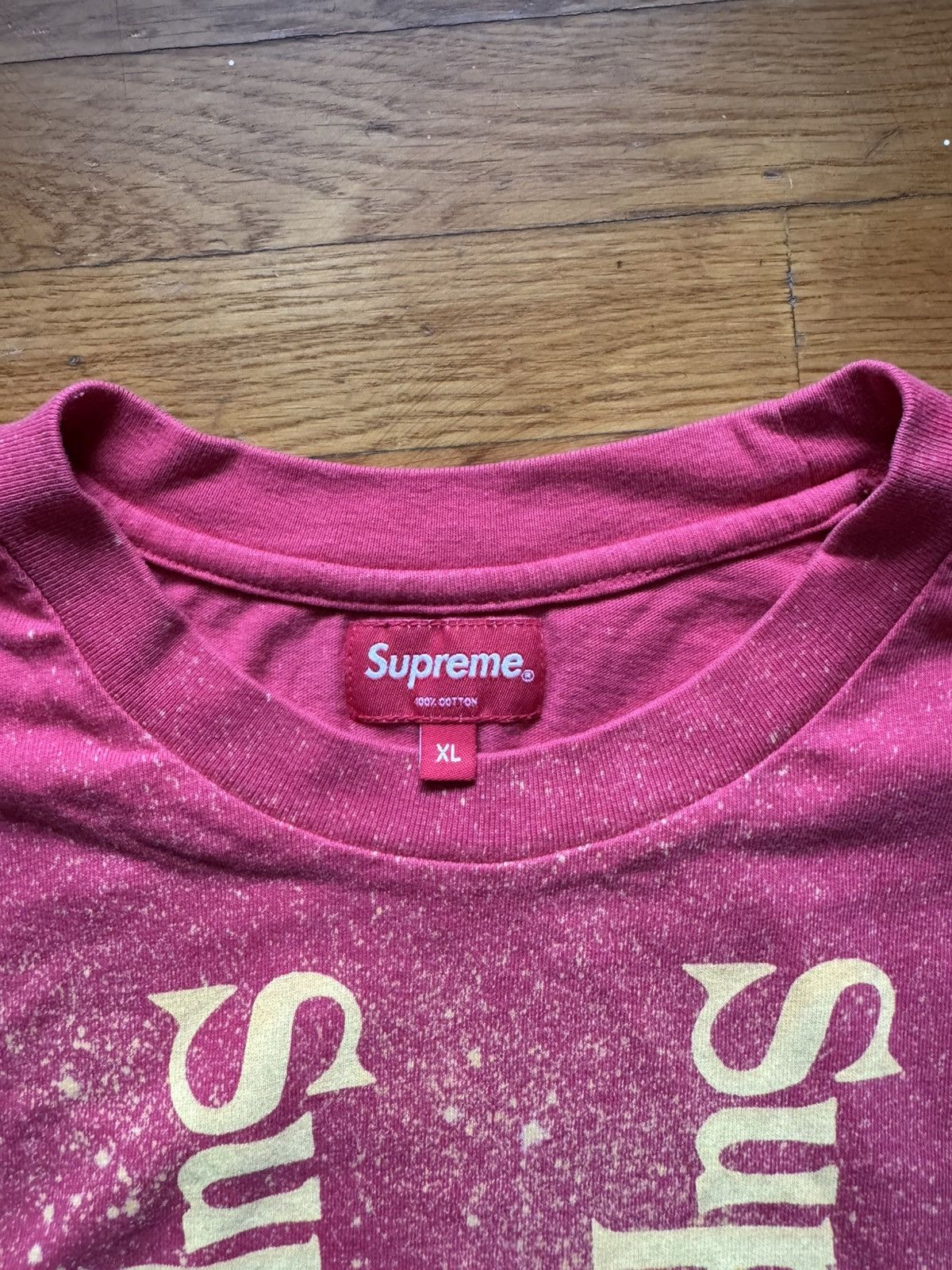 Supreme RARE SUPREME T-shirt Size US XL / EU 56 / 4 - 10 Thumbnail